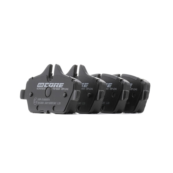 Remblokset goCORE GCD020202