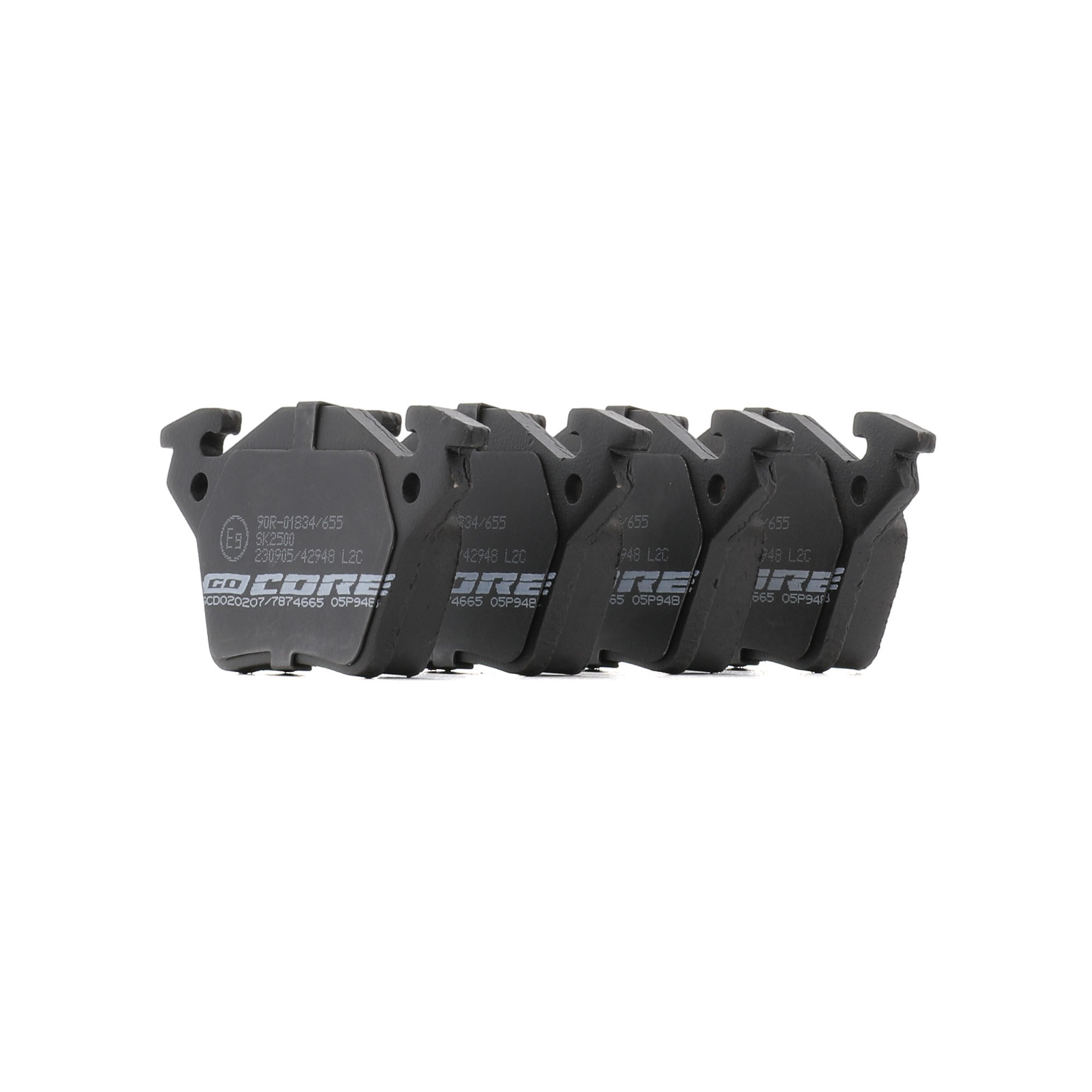goCORE GCD020207 Remblokset Mercedes Vito W638 113 2.0 (638.014, 638.094) 129 Pk Benzine 2000