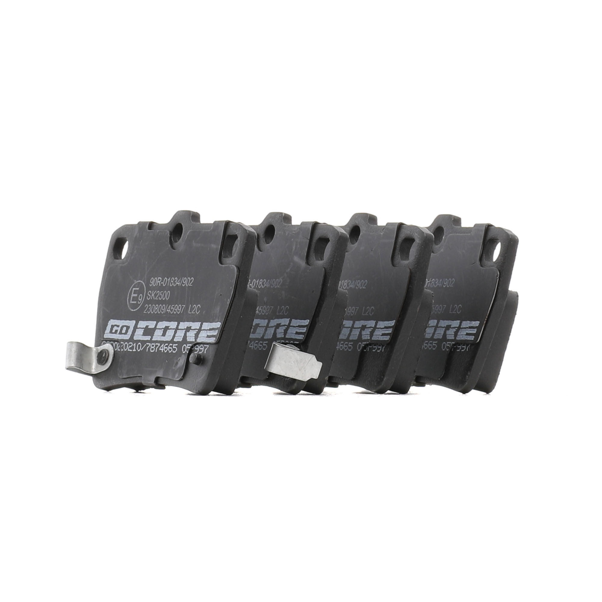 goCORE GCD020210 Plaquettes de frein Toyota RAV4 II 2.0 (ACA26) 150 CV Essence 2003
