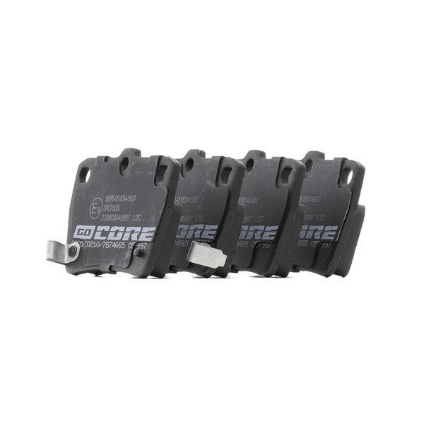 Bremsbeläge GCD020210 goCORE 0446642040 TOYOTA, LEXUS, SATURN, WIESMANN
