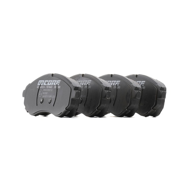 goCORE GCD020214 Bremsbeläge Bremsbeläge GCD020214 goCORE PW892497 OPEL, CITROЁN, MITSUBISHI, CHEVROLET, DAEWOO