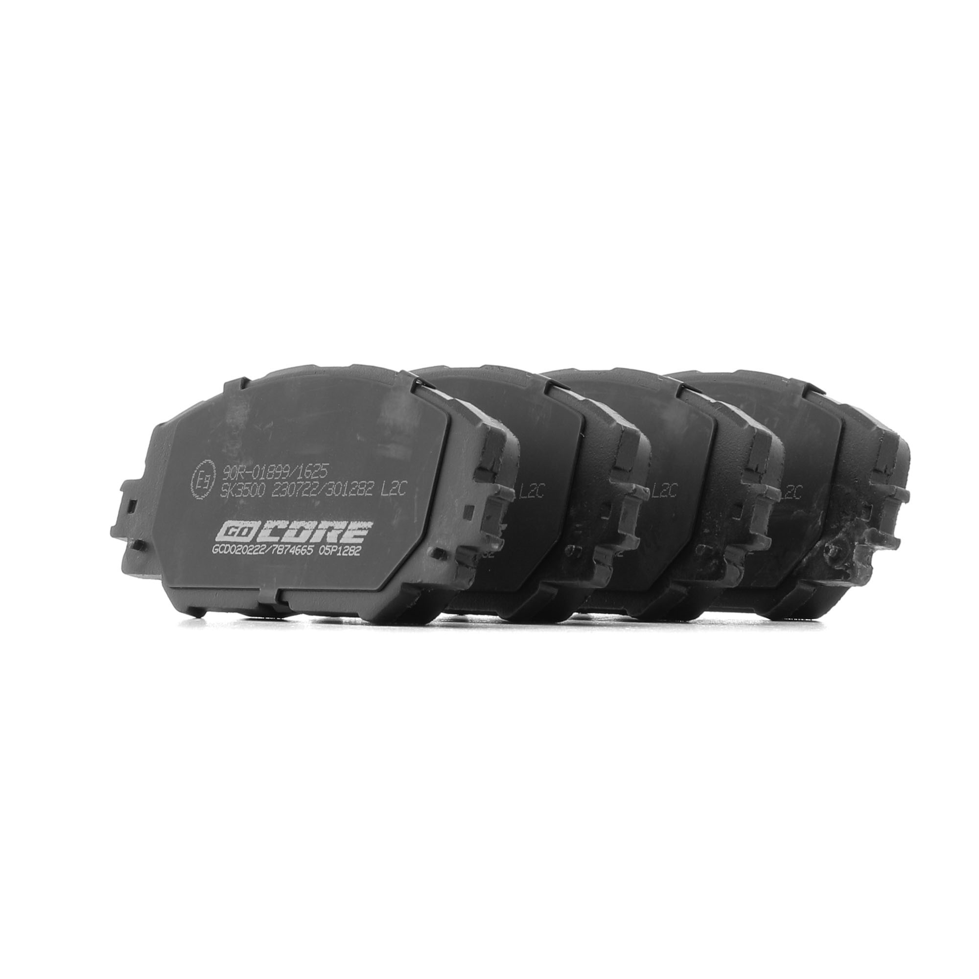 goCORE GCD020222 Plaquette Toyota Auris e15 3.5 4WD (GRE156H) 280 CV Essence 2009