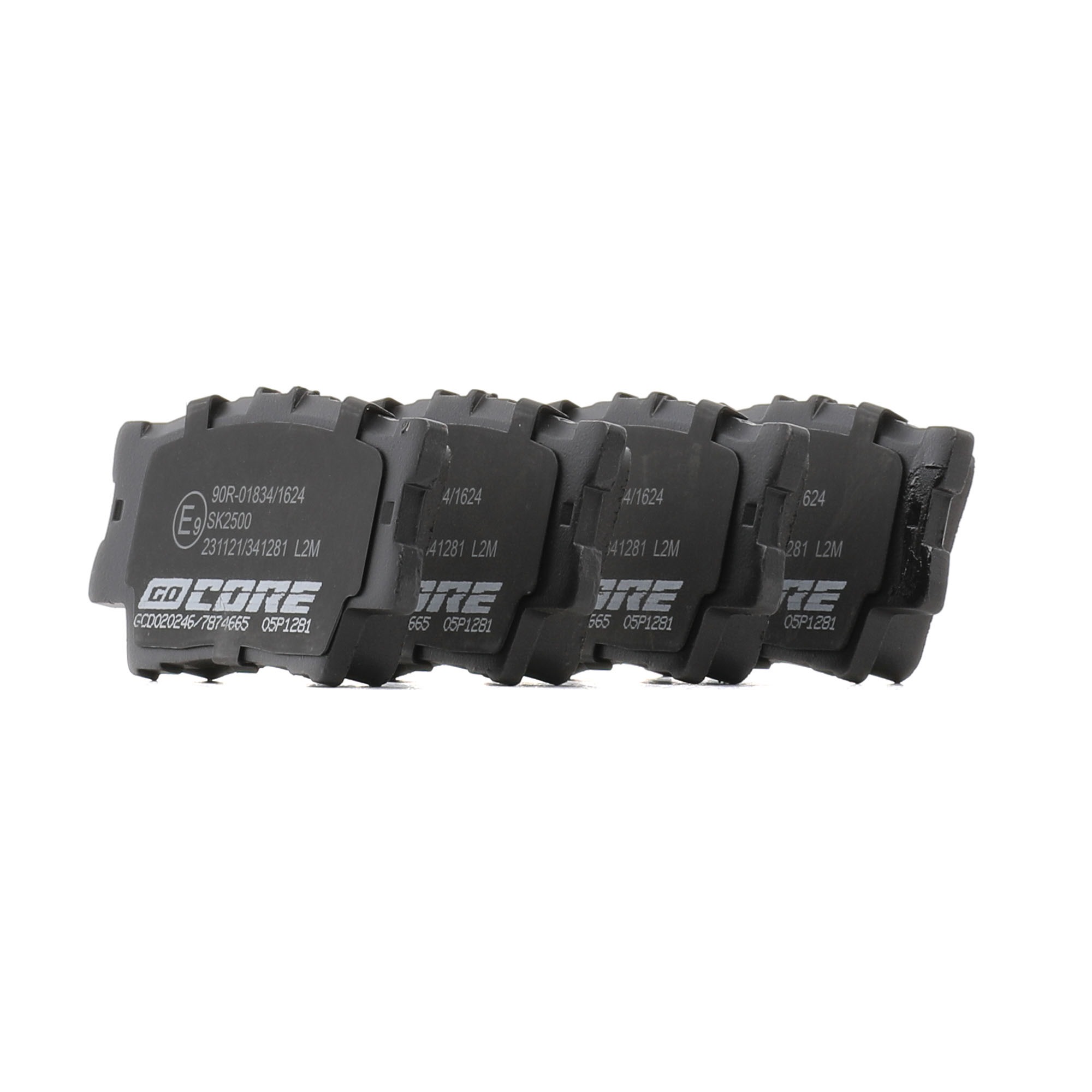 Remblokken 04466 33210 goCORE GCD020246 TOYOTA, DAIHATSU, LEXUS, SATURN