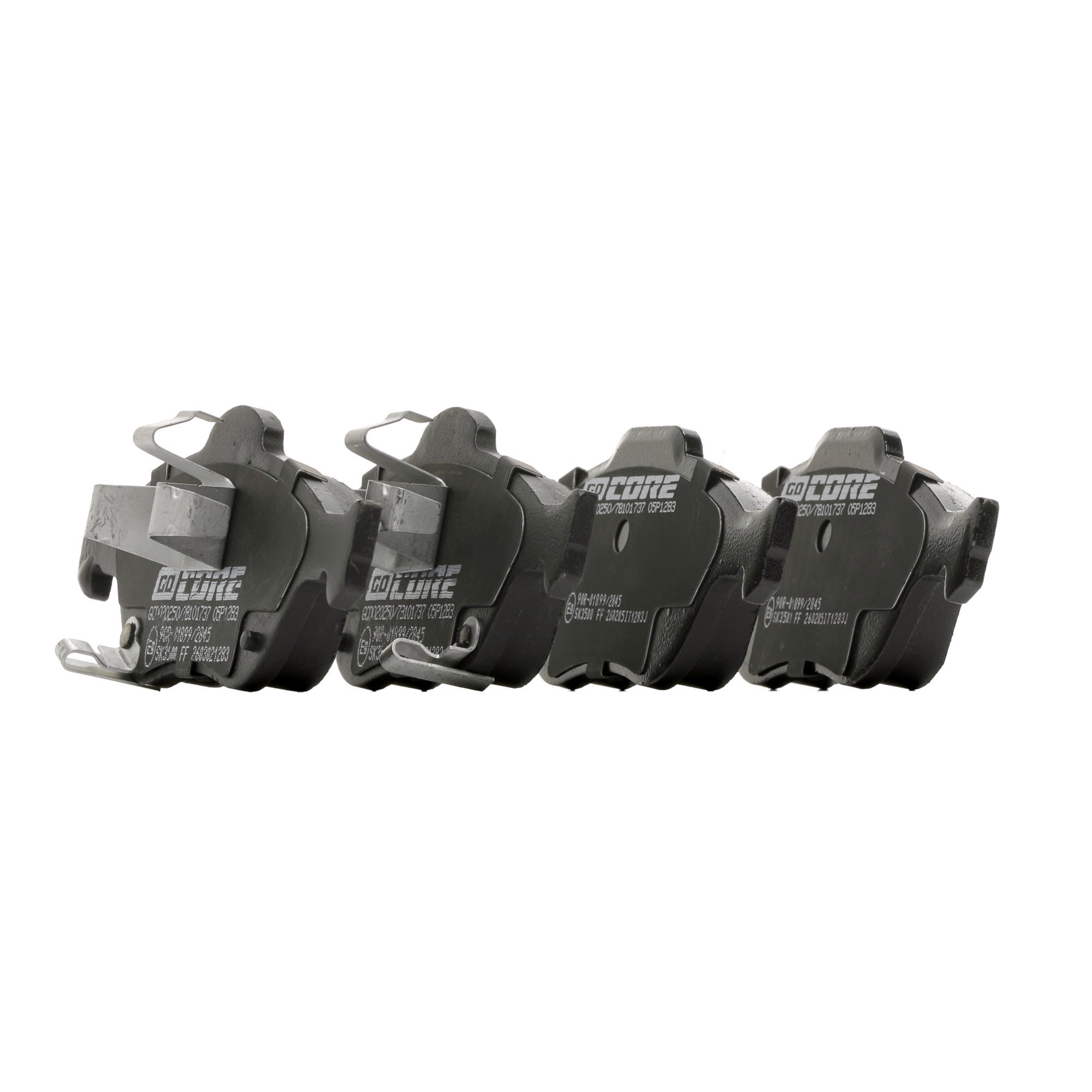 Bremsbeläge 04465-0D210 goCORE GCD020250 TOYOTA, SEAT, LEXUS, ASTON MARTIN, SATURN