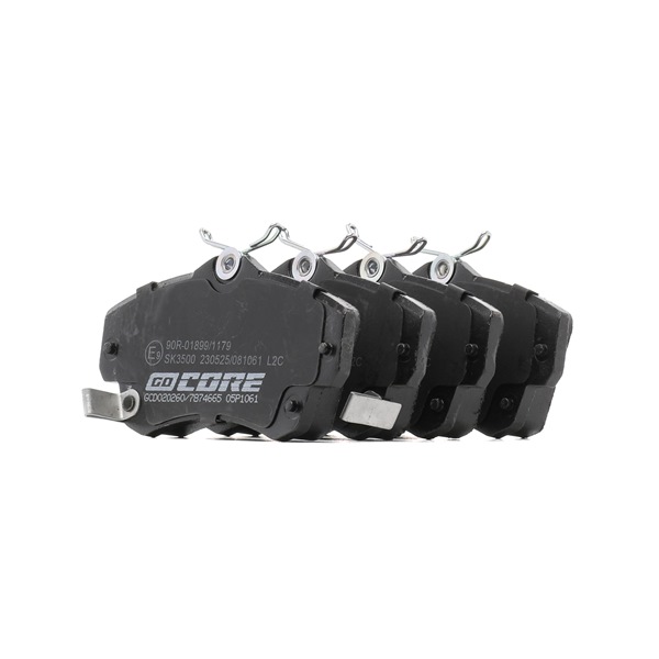goCORE GCD020260 Bremsbeläge Bremsbeläge GCD020260 goCORE 5083853AB JEEP, ALFA ROMEO, CHRYSLER, DODGE