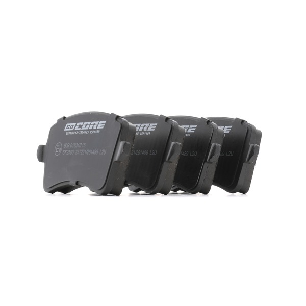 Bremsbeläge GCD020262 goCORE 8K0698451C VW, AUDI, SKODA, SEAT