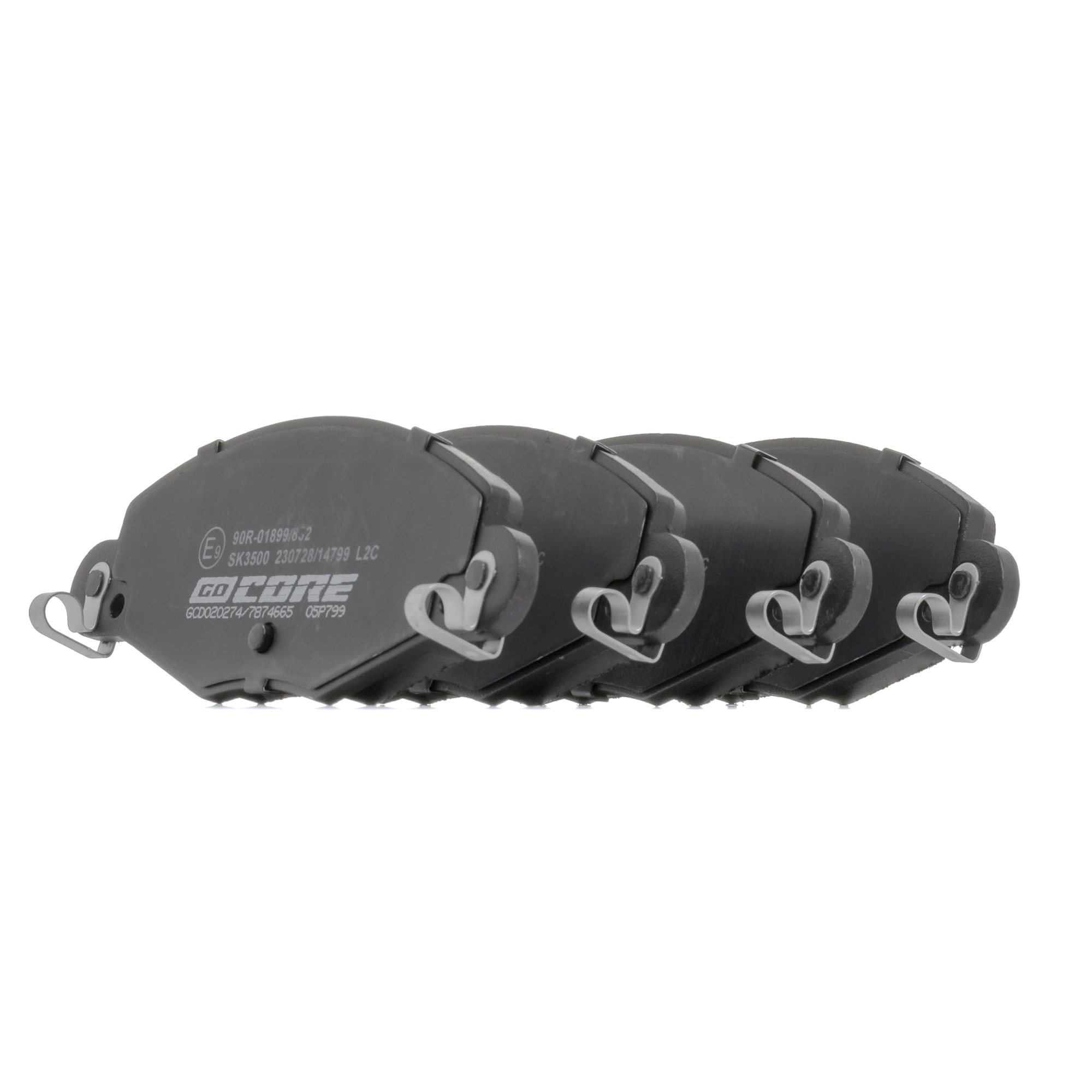 goCORE GCD020274 Plaquettes de frein Citroën C5 Break 3.0 V6 207 CV Essence 2008