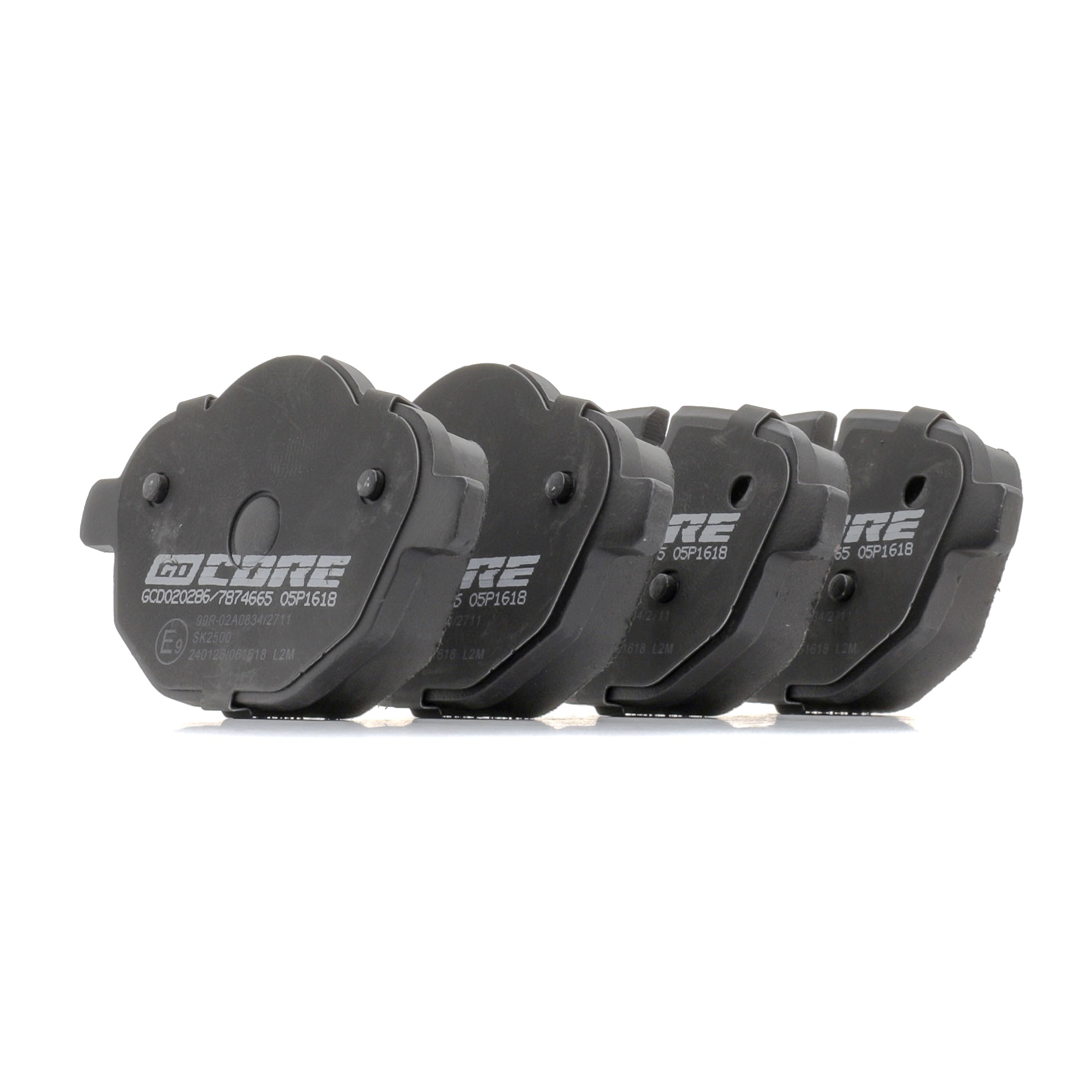 goCORE GCD020286 Bremsklötze BMW 5er 523i 211 PS Benzin