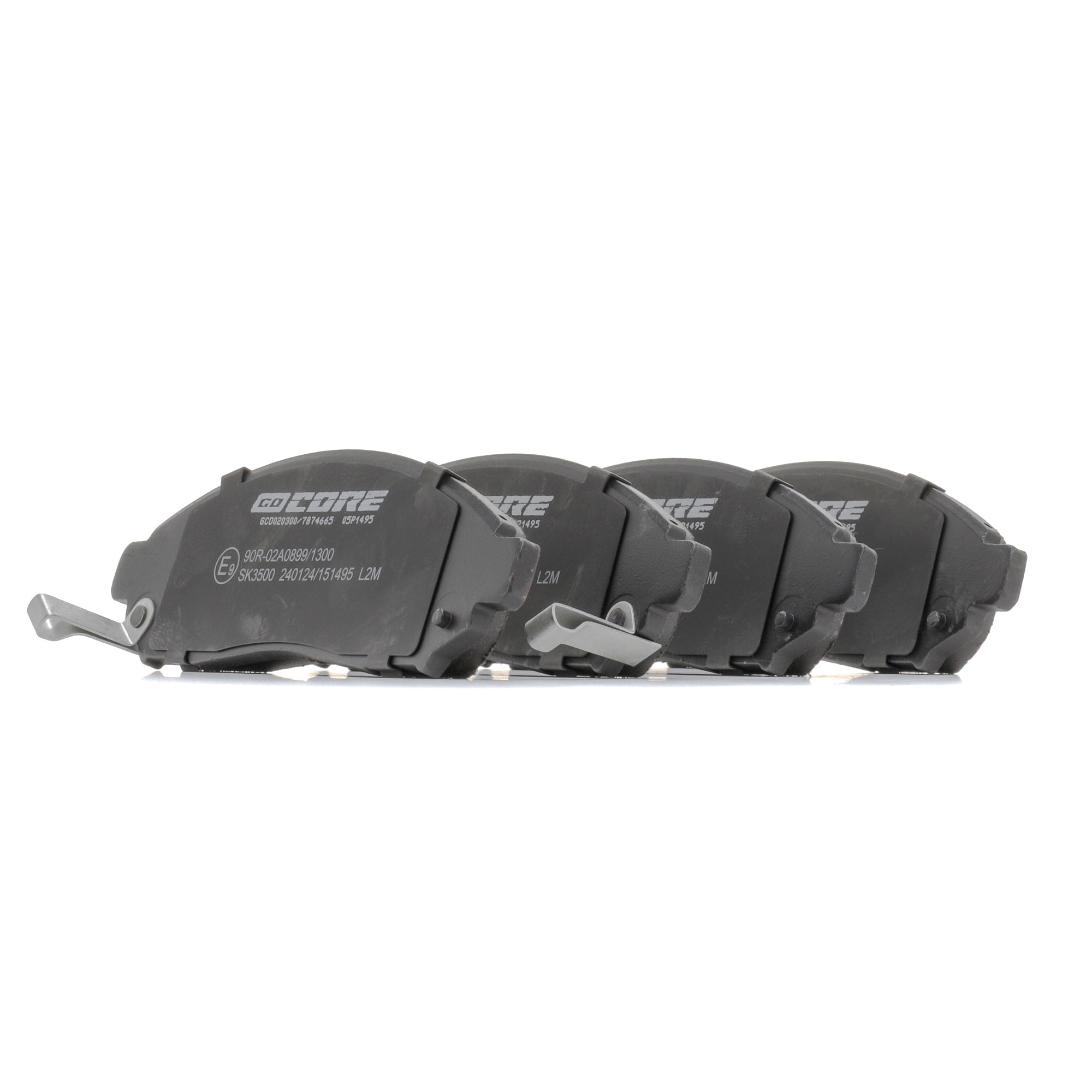 goCORE GCD020300 Remblok Nissan Navara D23 2.5 dCi 190 Pk Diesel 2017