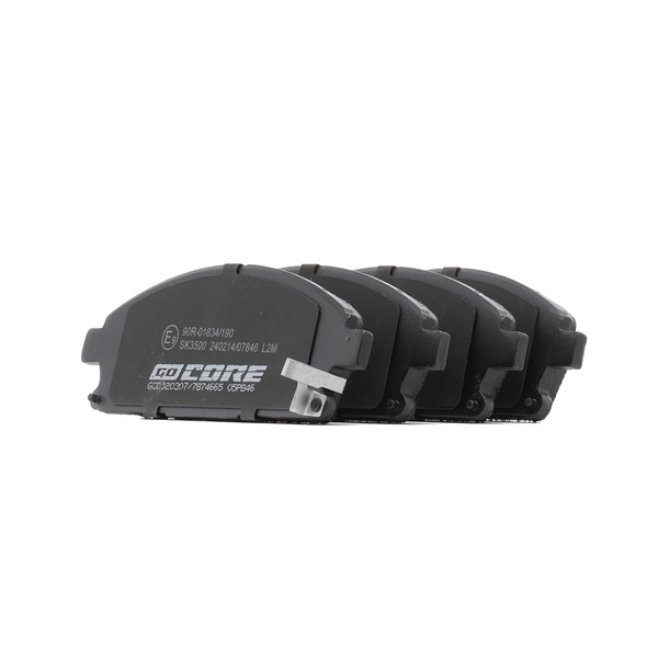 goCORE GCD020307 Bremsbeläge Bremsbeläge GCD020307 goCORE AY040NS095 NISSAN, HONDA, INFINITI