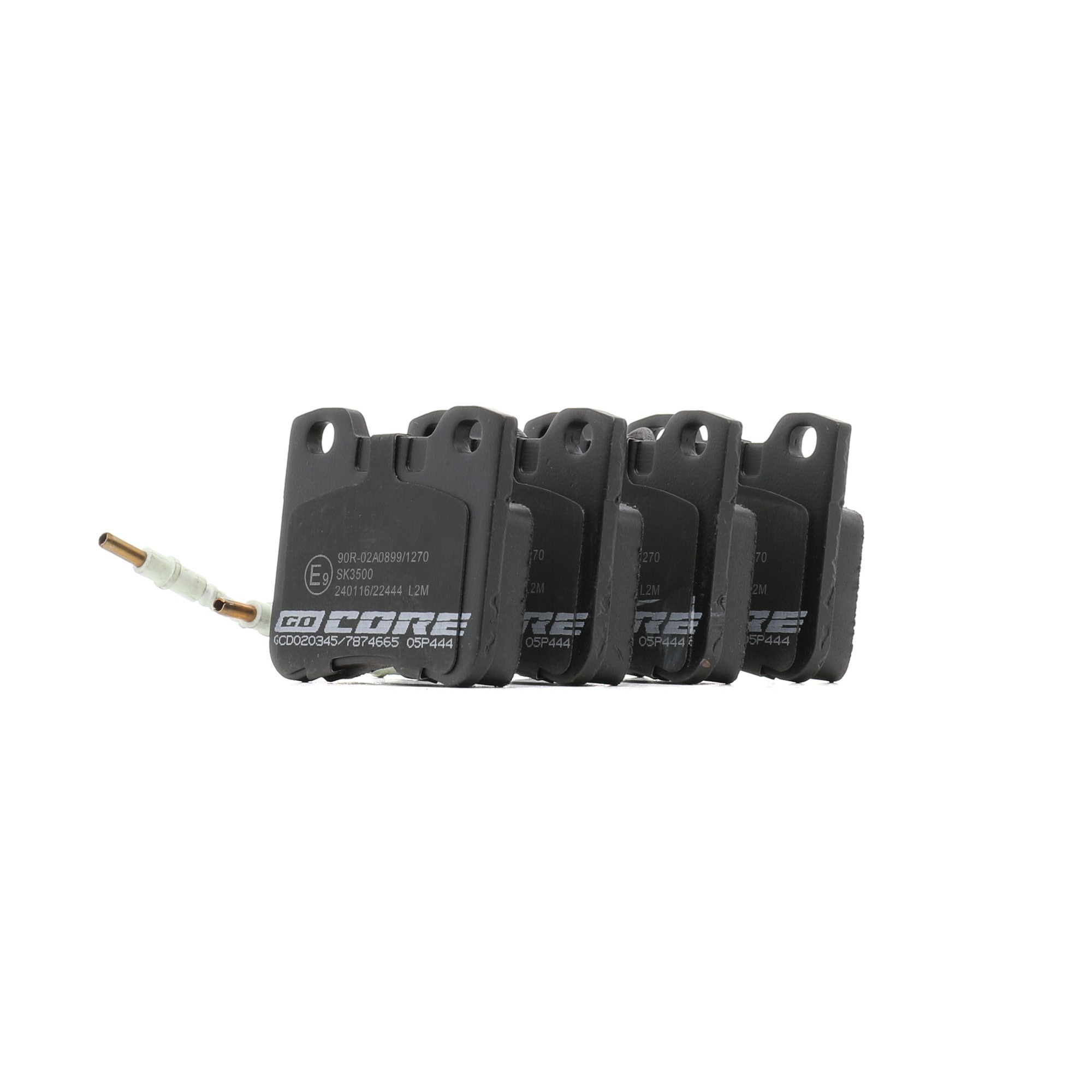 Remblokken 4253.21 goCORE GCD020345 VOLKSWAGEN, OPEL, PEUGEOT, CITROЁN