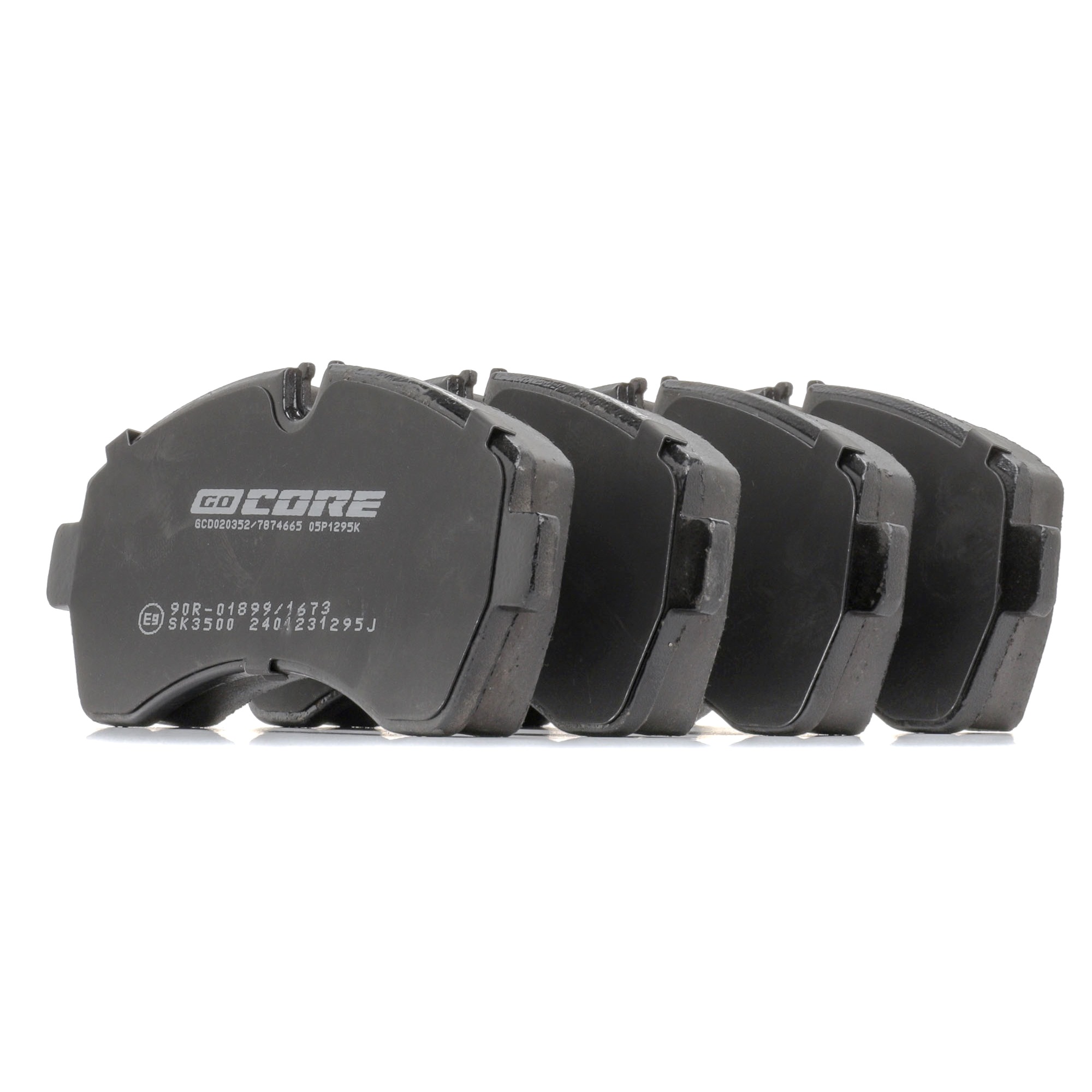 goCORE GCD020352 Remblok Mercedes Sprinter w906 315 CDI (906.633, 906.637) 150 Pk Diesel 2015