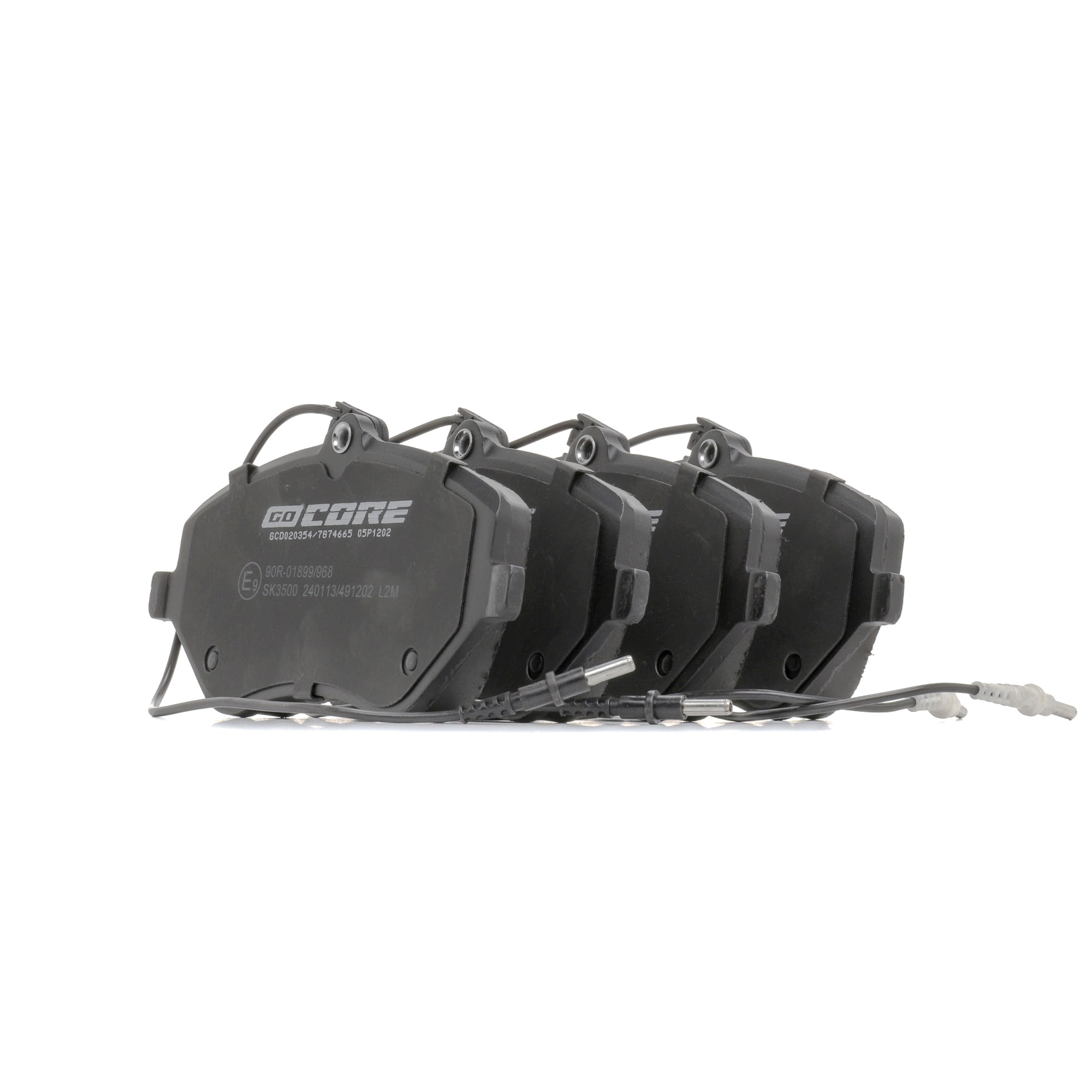 Комплект спирачно феродо, дискови спирачки E172314 goCORE GCD020354 VW, PEUGEOT, CITROЁN