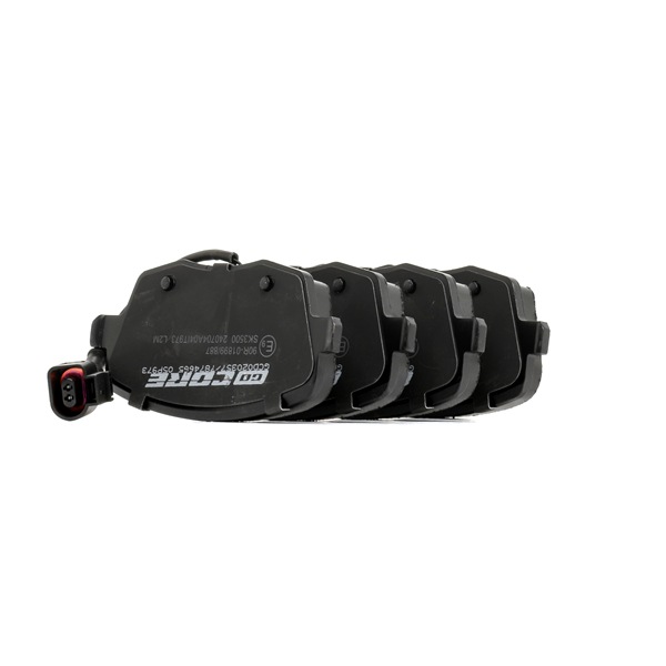 goCORE GCD020357 Bremsbeläge Bremsbeläge GCD020357 goCORE 6Q0698151C VW, AUDI, FORD, SKODA, SEAT