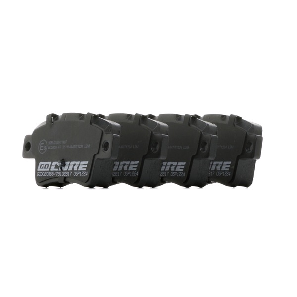 goCORE GCD020366 Plaquettes de frein
