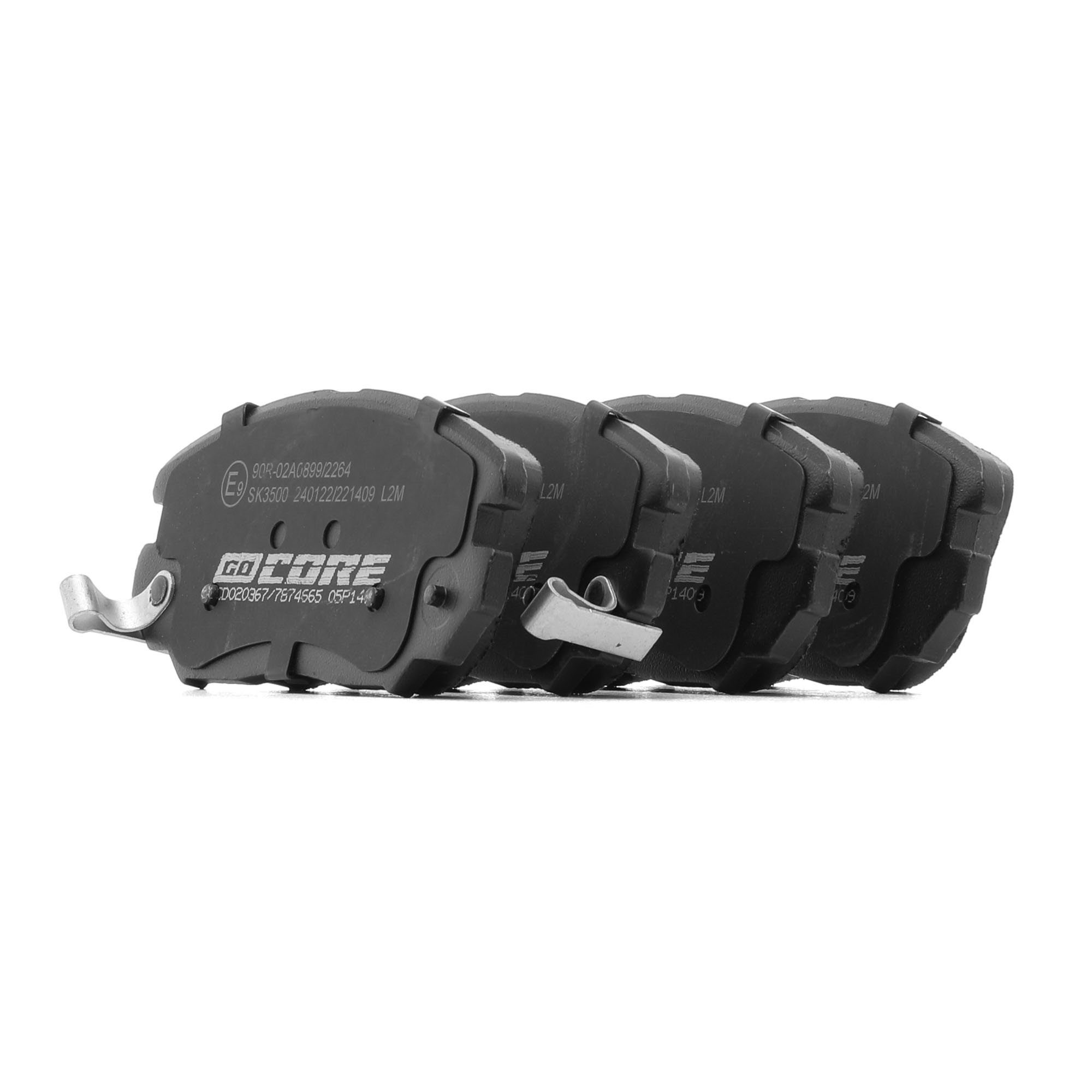 Plaquettes de frein 20 877 794 goCORE GCD020367 OPEL, CHEVROLET, GMC, BUICK