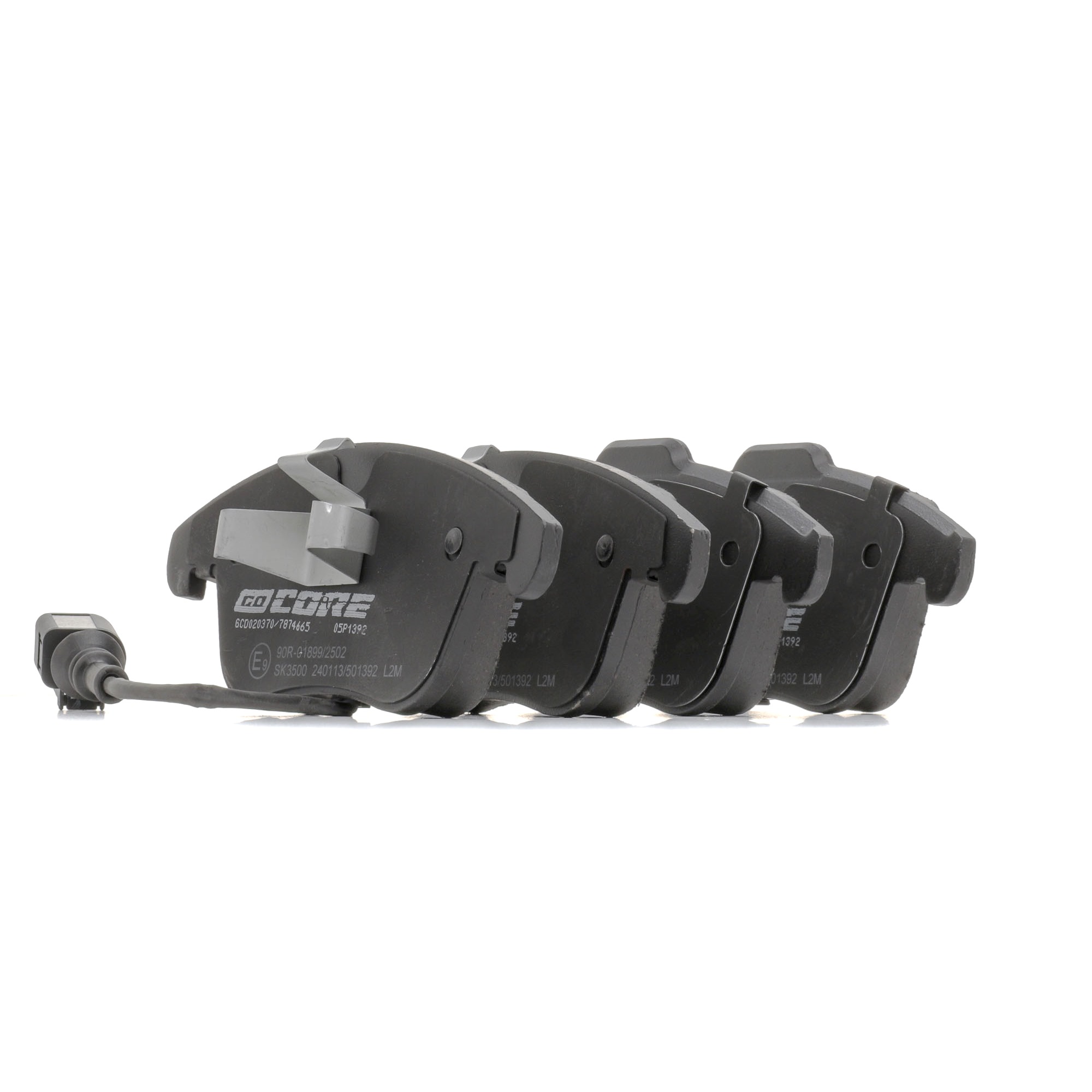 Комплект спирачно феродо, дискови спирачки 5ND 69 8 1 51 goCORE GCD020370 VW, AUDI, SKODA, SEAT, SATURN