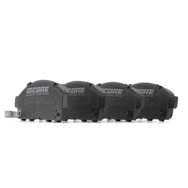 goCORE GCD020373 Plaquettes de frein MITSUBISHI L 200 2.5 DI-D 4WD Diesel 140 CV