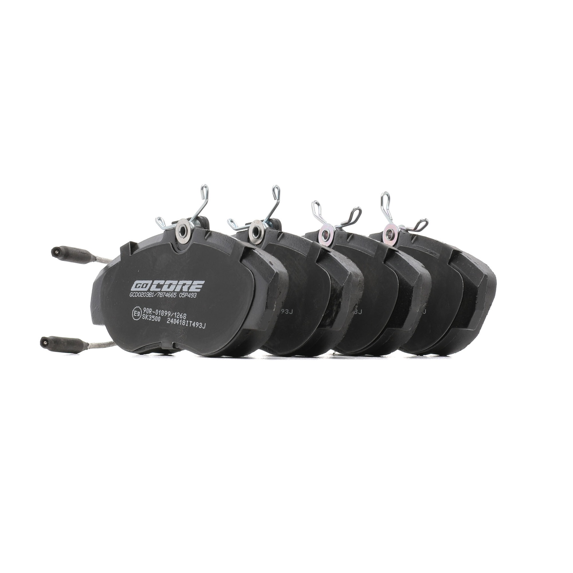 Remblokken 1611458080 goCORE GCD020381 PEUGEOT, CITROЁN, FIAT, LAND ROVER, LANCIA