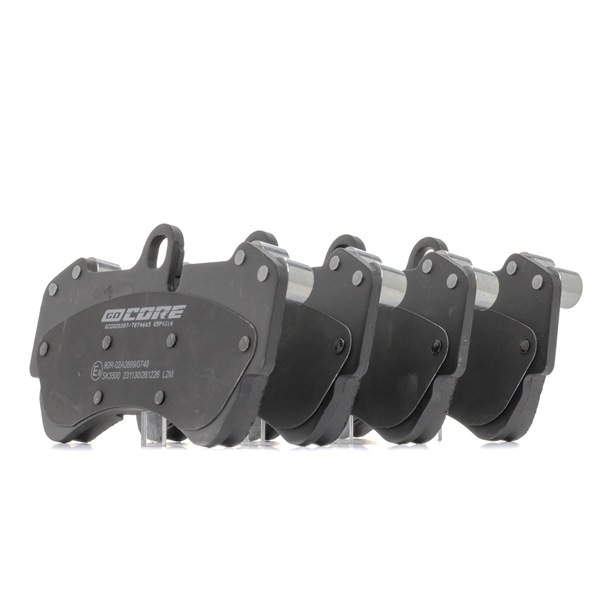 Bremsbeläge GCD020387 goCORE 7L0698151H VW, AUDI, SKODA, SEAT, PORSCHE