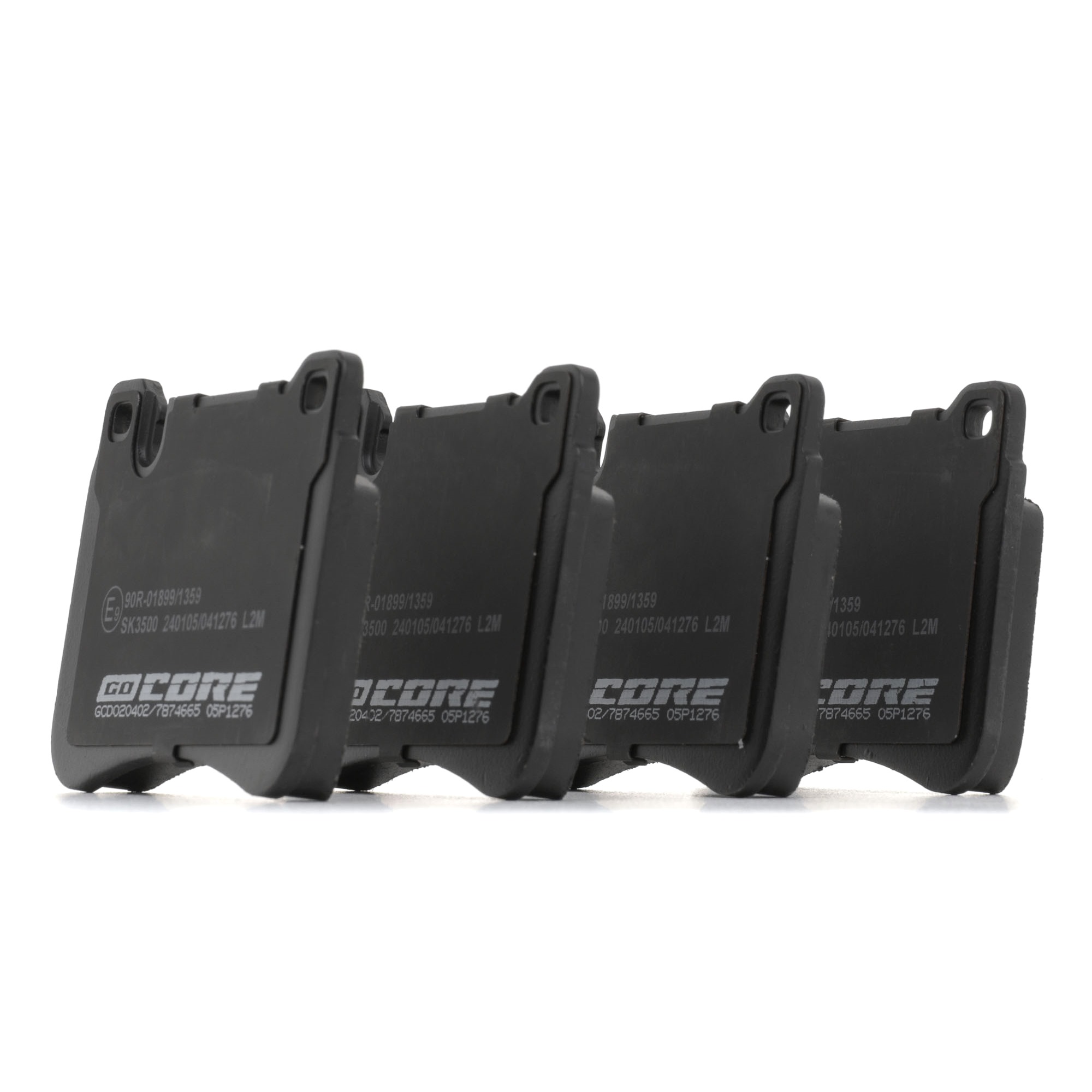 goCORE GCD020402 Bremsklötze MERCEDES-BENZ C-Klasse C 230 1.8 Kompressor 192 PS Benzin