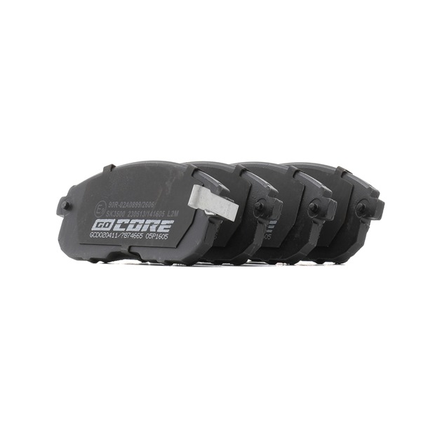 Bremsbeläge GCD020411 goCORE D1060EM30C NISSAN, MAZDA, INFINITI