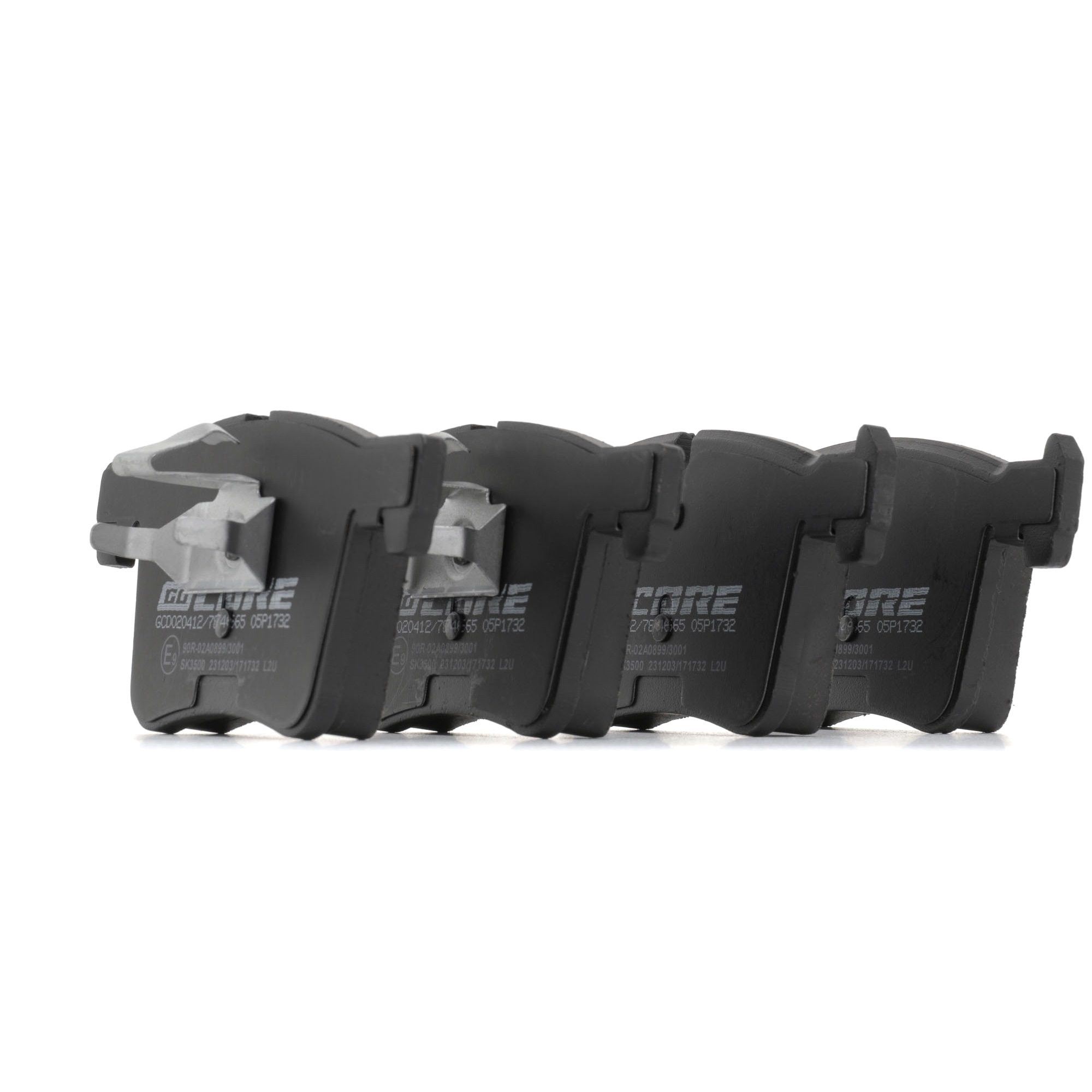 Brake pad set, disc brake goCORE GCD020412 rating