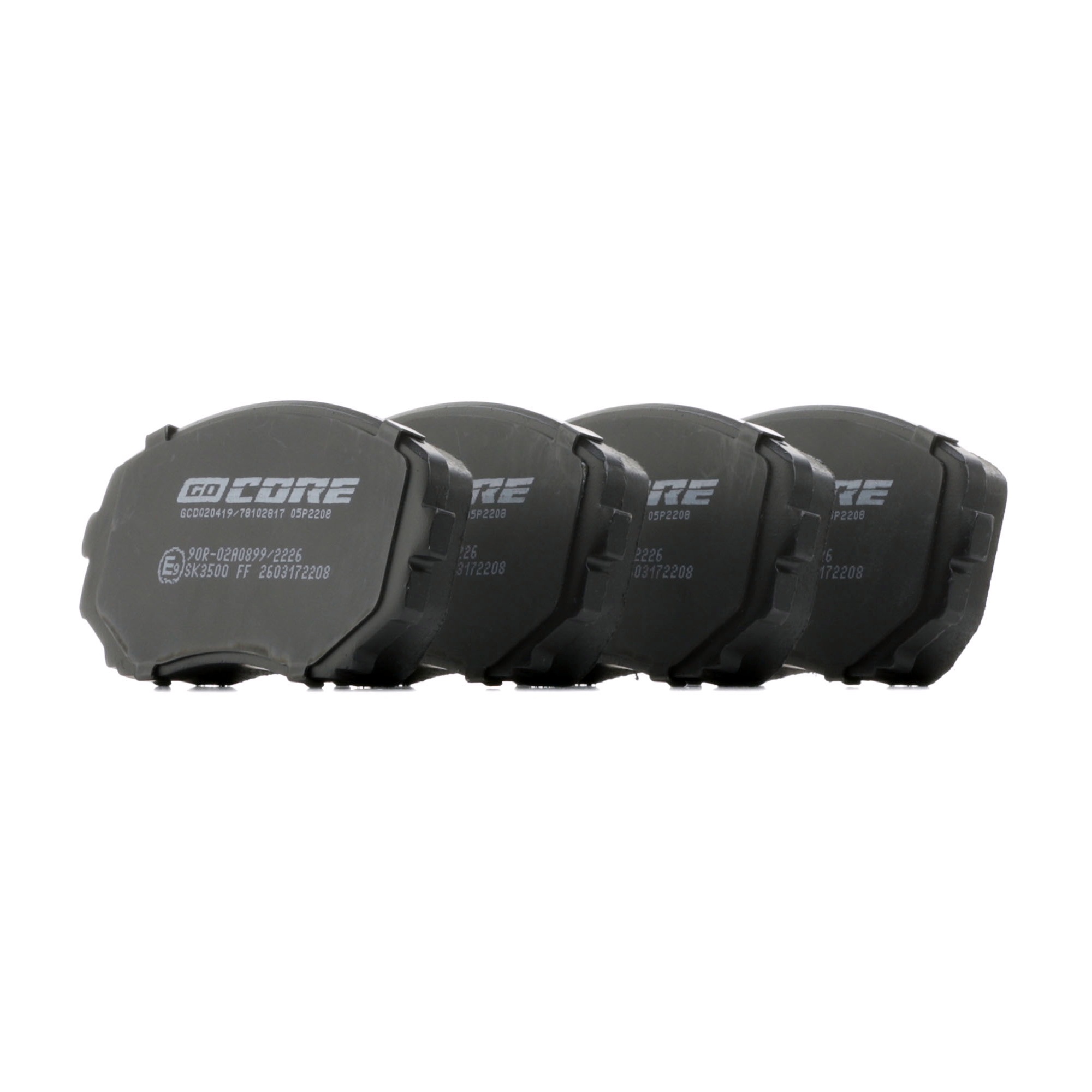 GCD020419 Remblokken goCORE BT43-2001AB FORD, MAZDA, FORD USA, LINCOLN