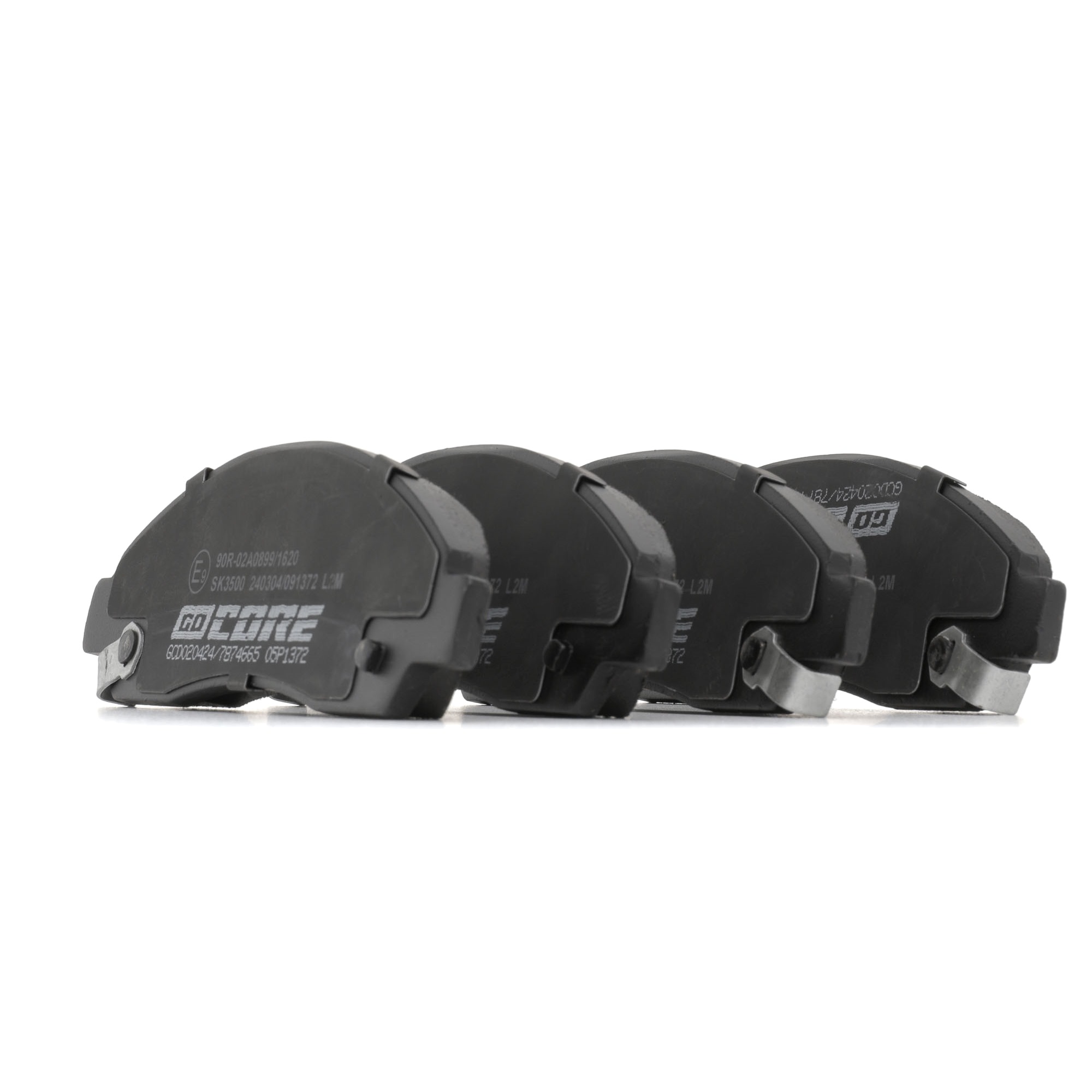 Комплект спирачно феродо, дискови спирачки 8-90403-17 goCORE GCD020424 OPEL, MITSUBISHI, CHEVROLET, GREAT WALL, ISUZU