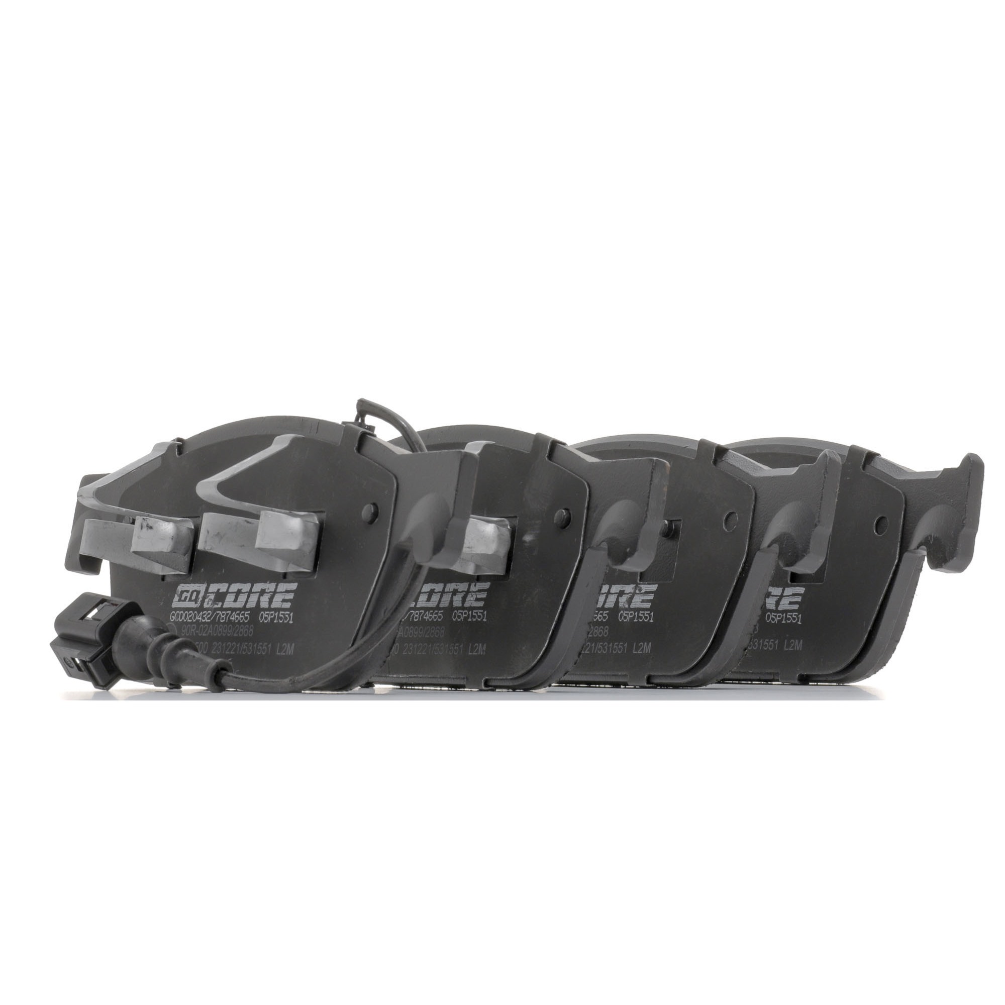 goCORE GCD020432 Bremsklötze VW TRANSPORTER 1.9 TDI 85 PS Diesel