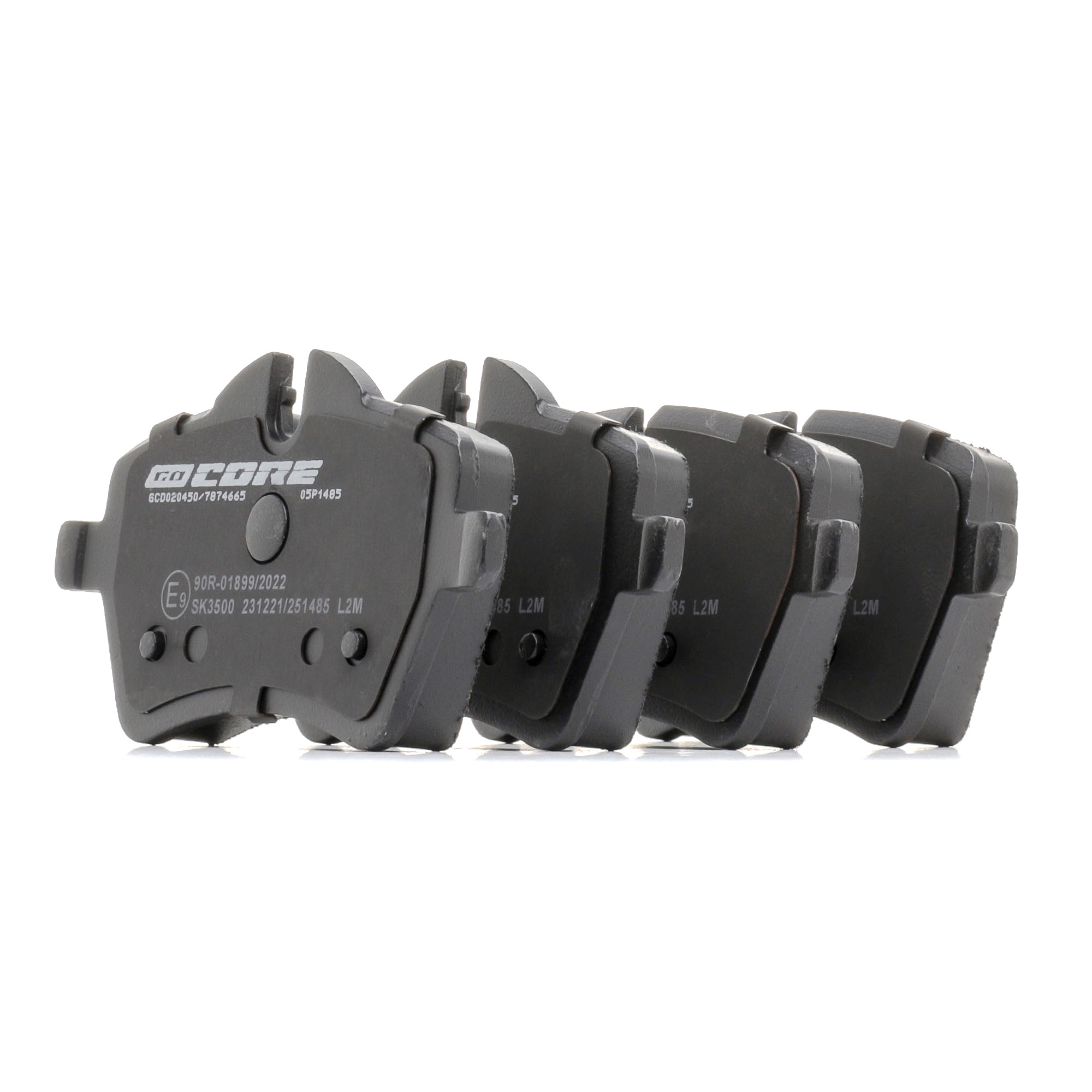 goCORE GCD020450 Bremsklötze MINI Schrägheck 1.6 Cooper 115 PS Benzin