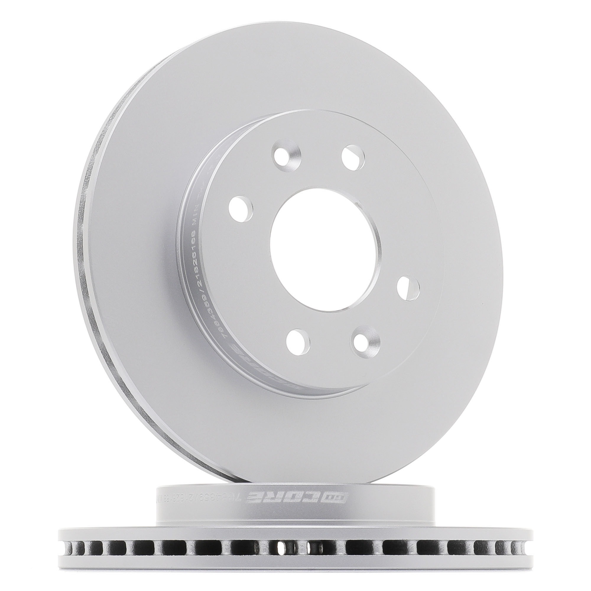 goCORE GCH20043 Bremsscheibe RENAULT CLIO 1.2 LPG 58 PS Benzin/Autogas (LPG)