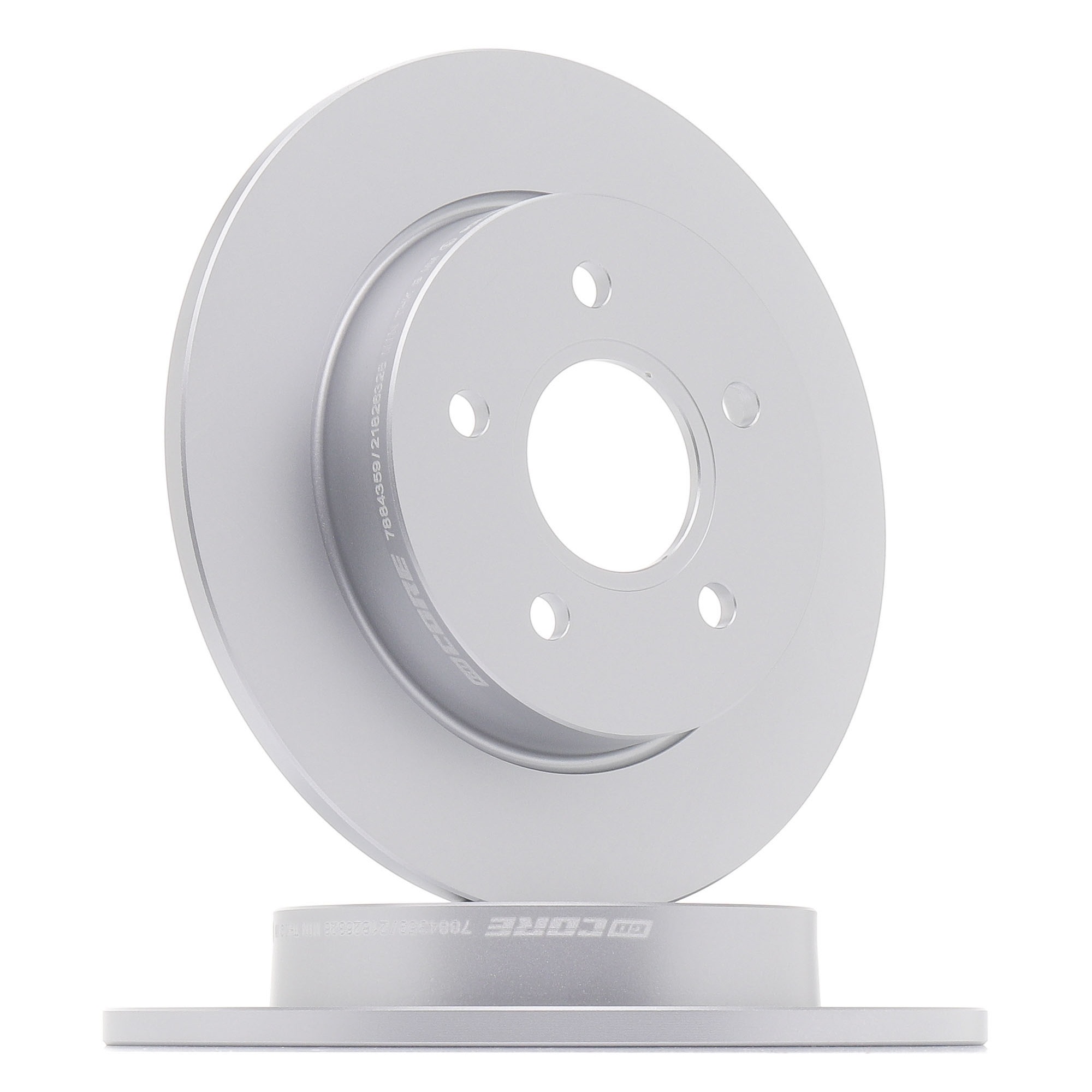 goCORE GCH20203 Bremsscheiben FORD FOCUS 1.6 TDCi 90 PS Diesel