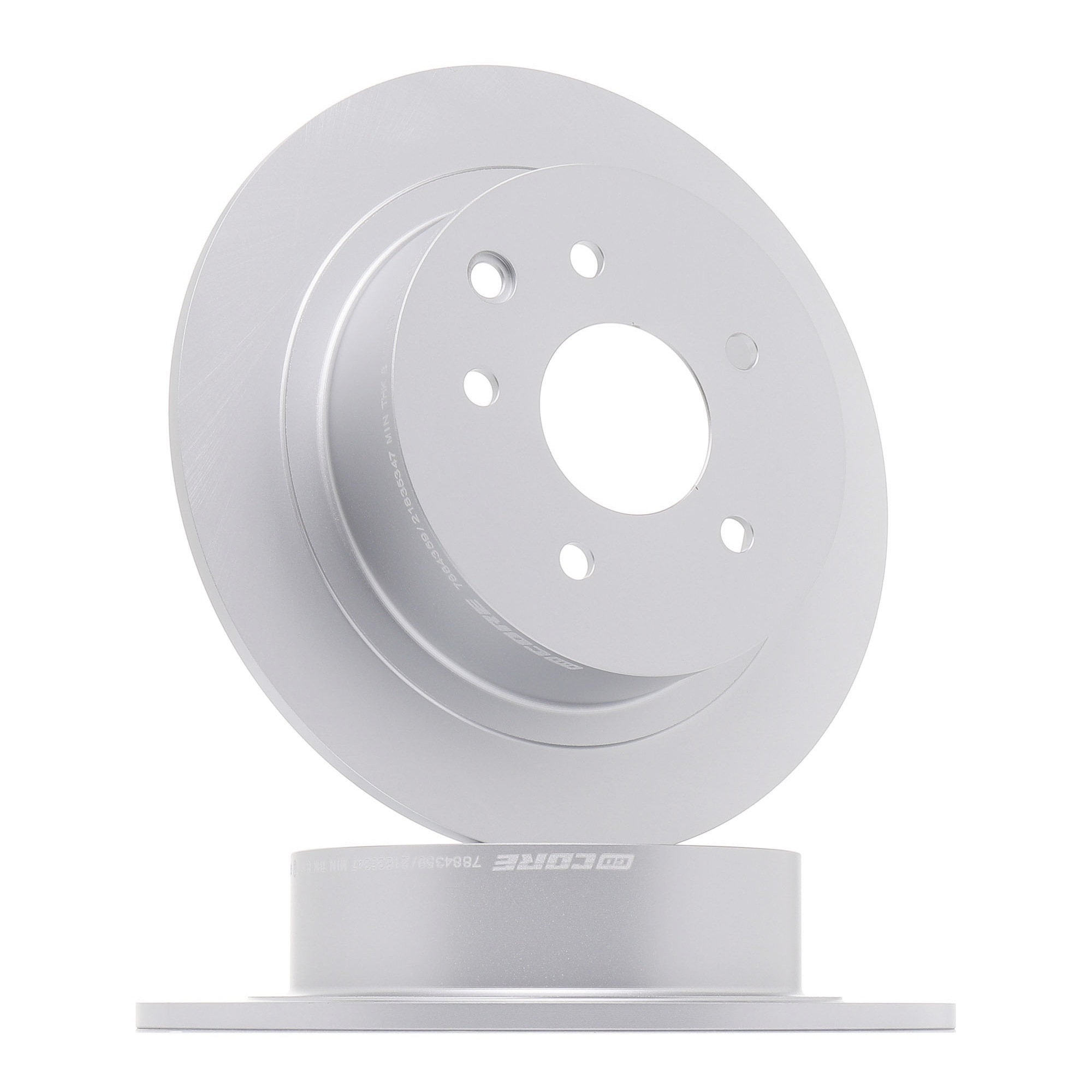 goCORE GCH20276 Bremsscheiben NISSAN QASHQAI 1.5 dCi 110 PS Diesel