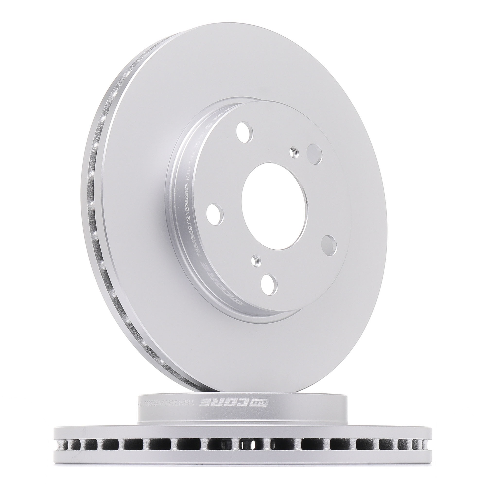 goCORE GCH20322 Disque de frein sport Toyota Auris e15 1.6 (ZRE151_) 124 CV Essence 2008