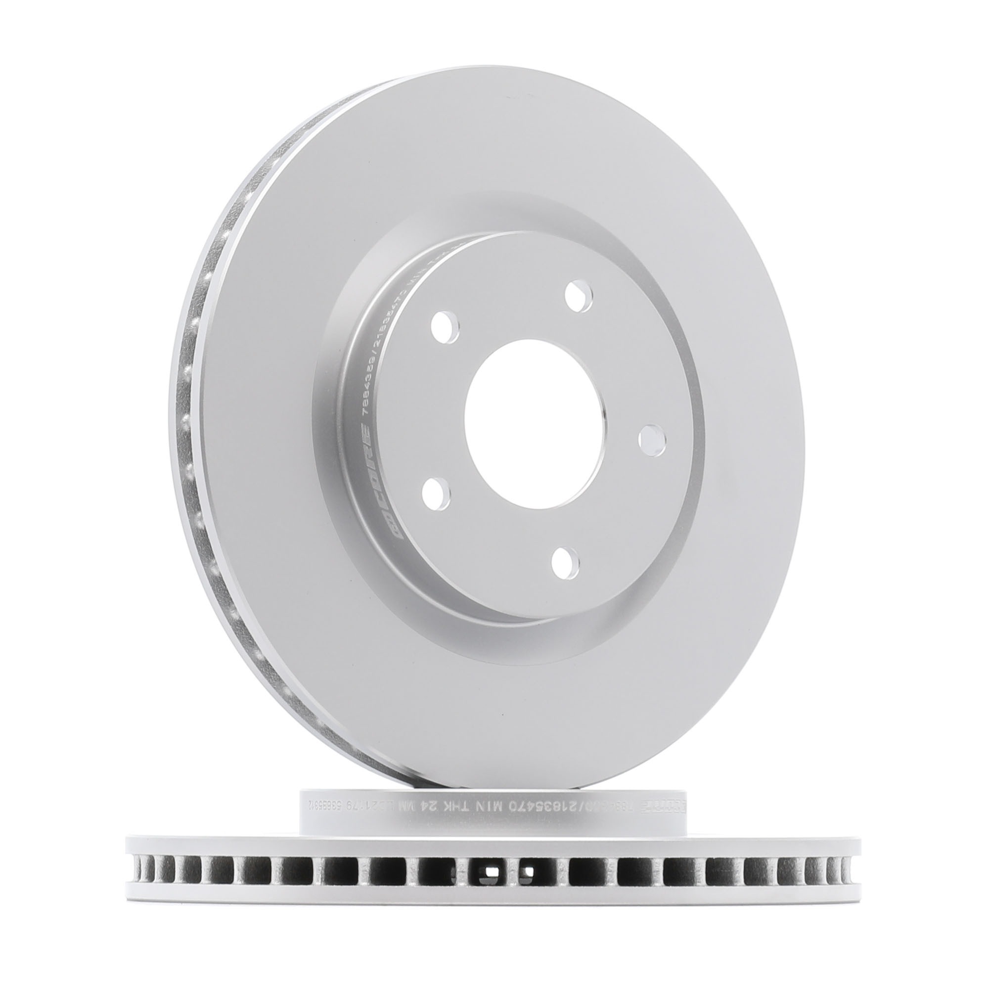 goCORE GCH20399 Bremsscheibe NISSAN QASHQAI 1.5 dCi 110 PS Diesel