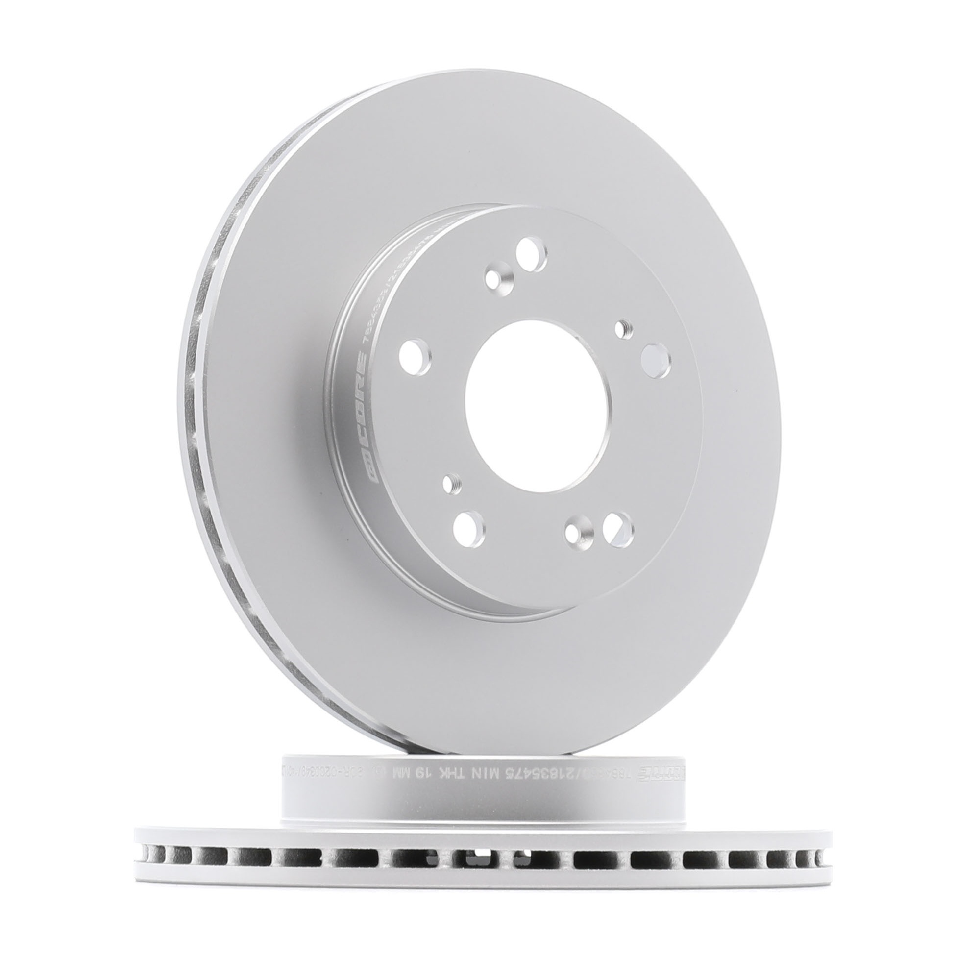goCORE GCH20404 Disques de frein Honda Civic eu7 1.4 iS (EP1, EU5, EU7) 90 CV Essence 2005