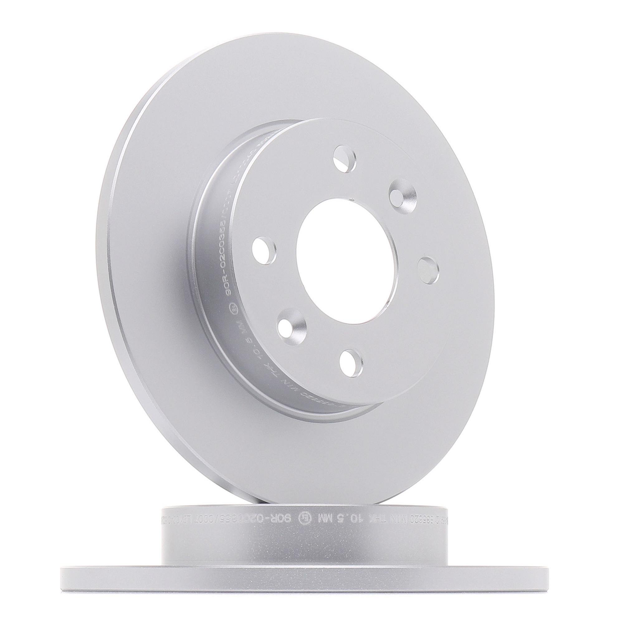 goCORE GCH20549 Bremsscheiben RENAULT CLIO 1.2 LPG 58 PS Benzin/Autogas (LPG)