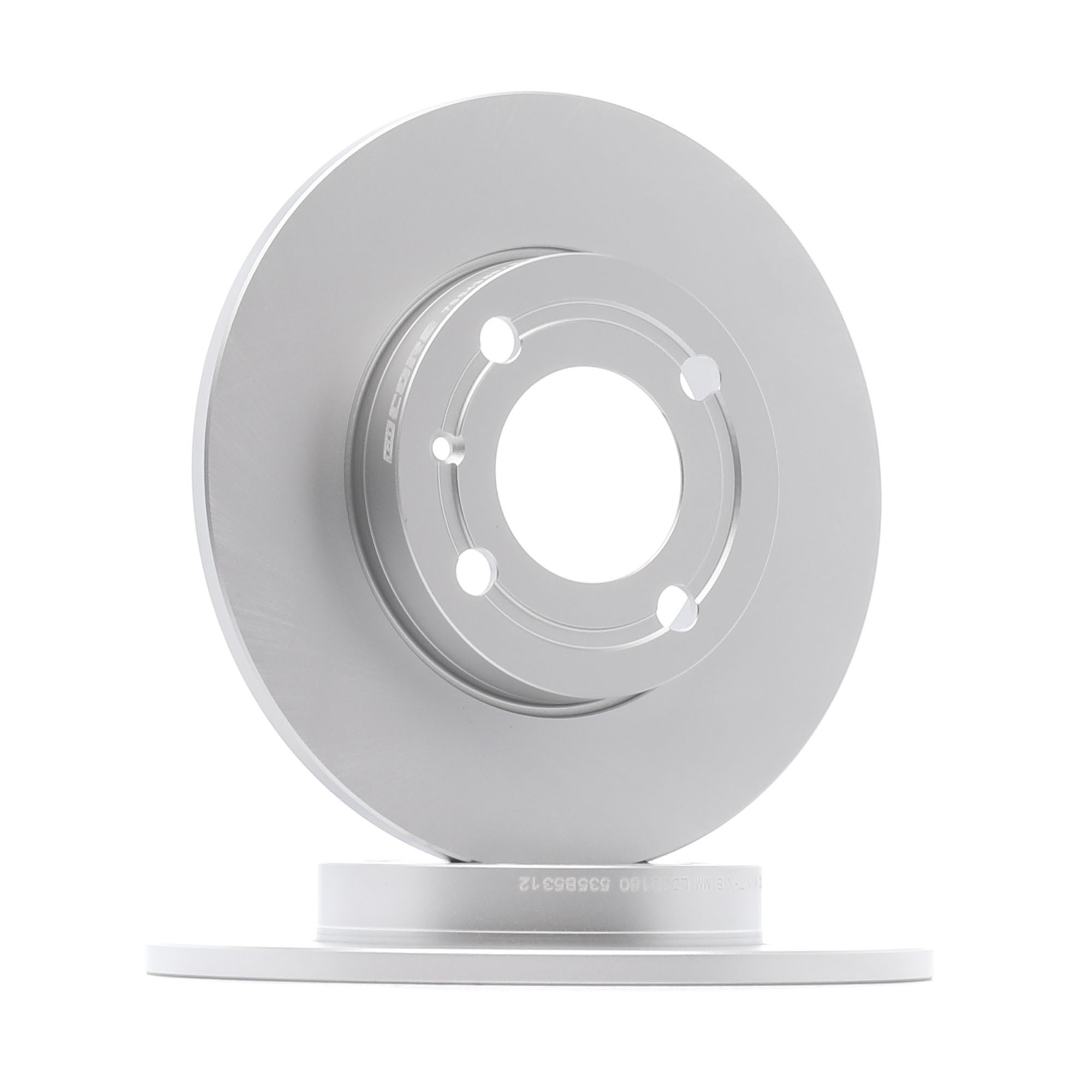 goCORE GCH20623 Bremsscheibe VW POLO 1.9 D 64 PS Diesel