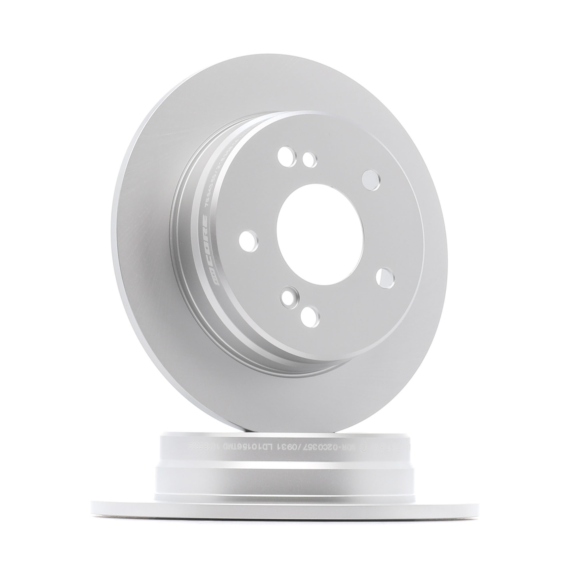 goCORE GCH20737 Bremsscheibe MERCEDES-BENZ C-Klasse C 180 1.8 122 PS Benzin