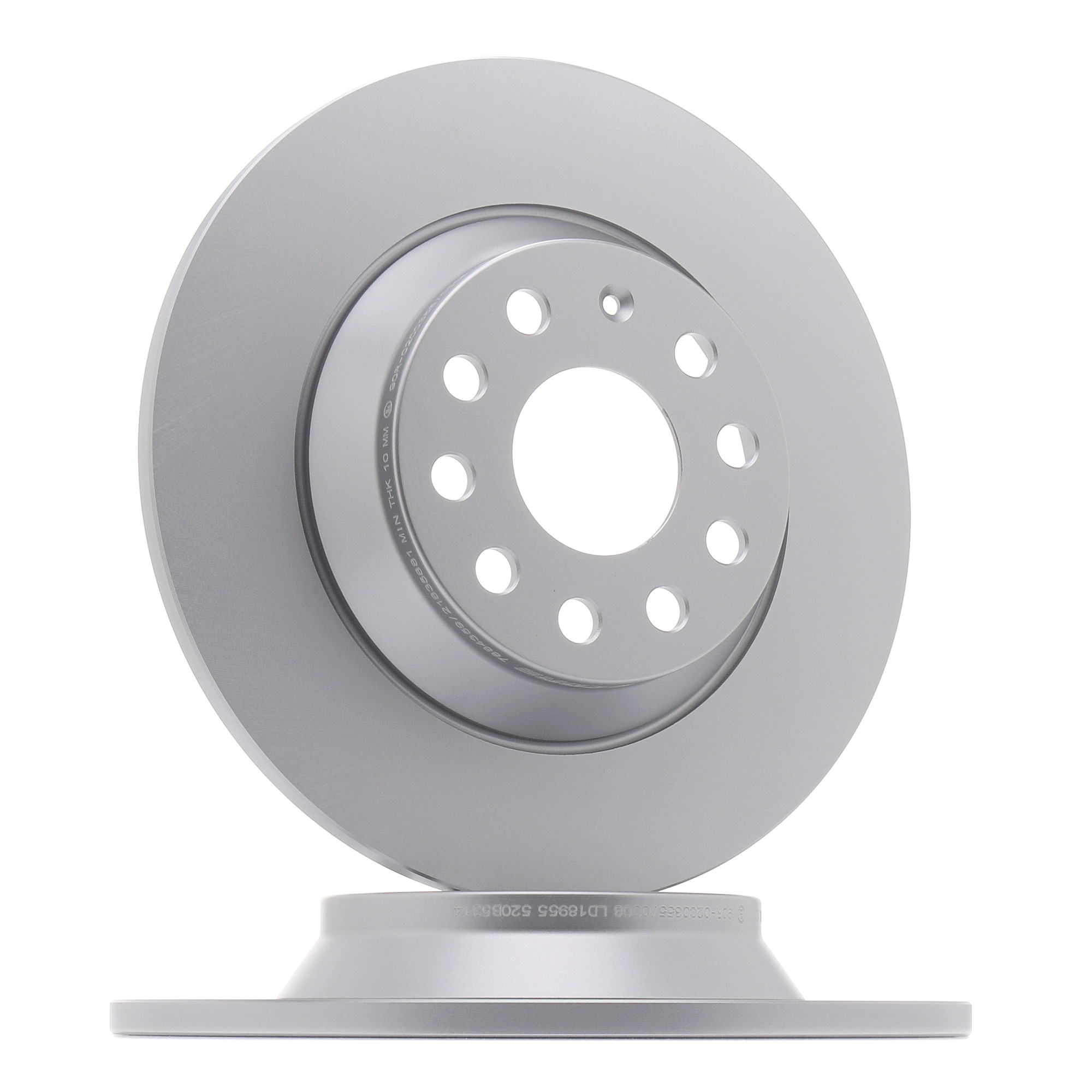 goCORE GCH20804 Bremsscheiben VW TIGUAN 1.4 TSI 125 PS Benzin