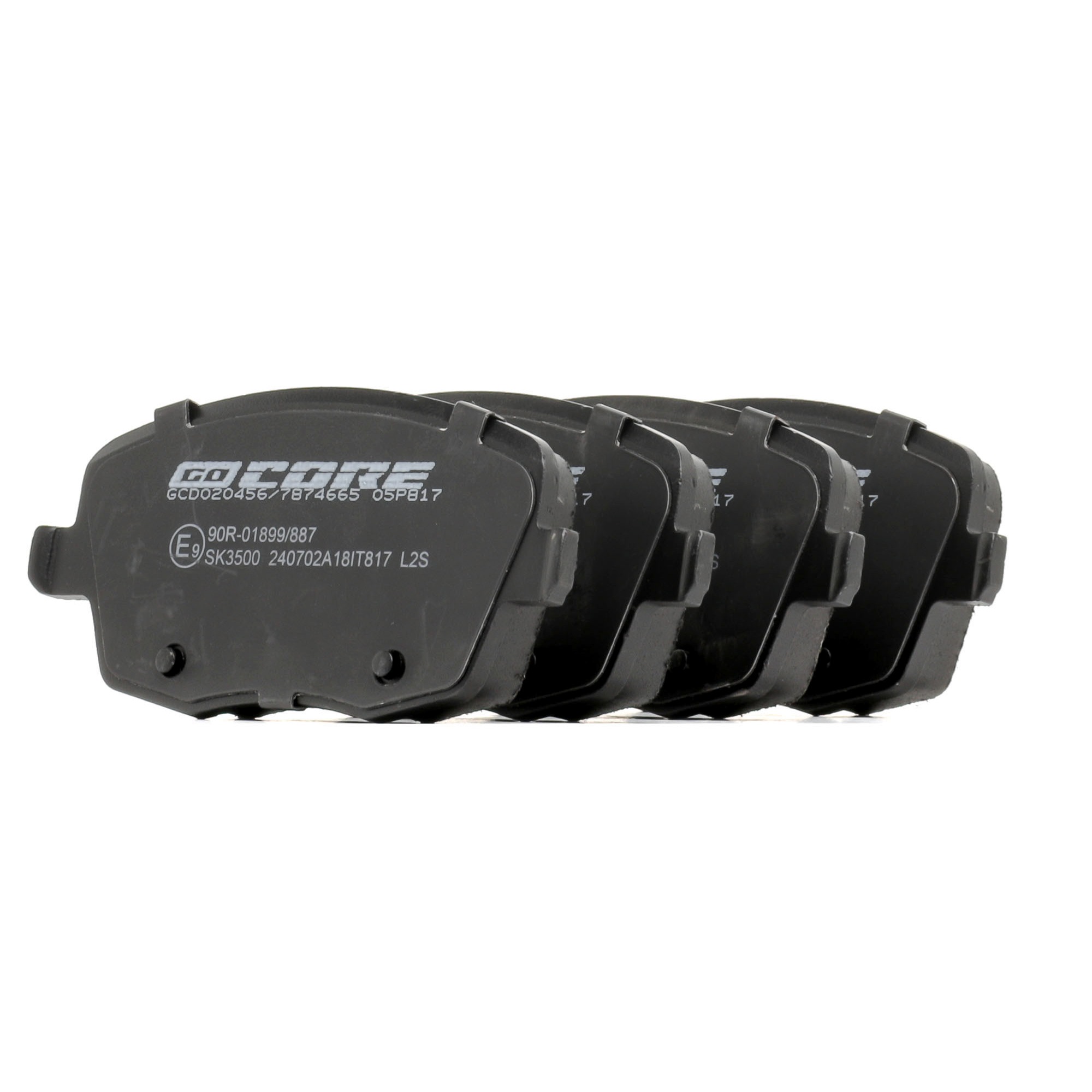 goCORE GCD020456 Bremsklötze SEAT IBIZA 1.4 85 PS Benzin