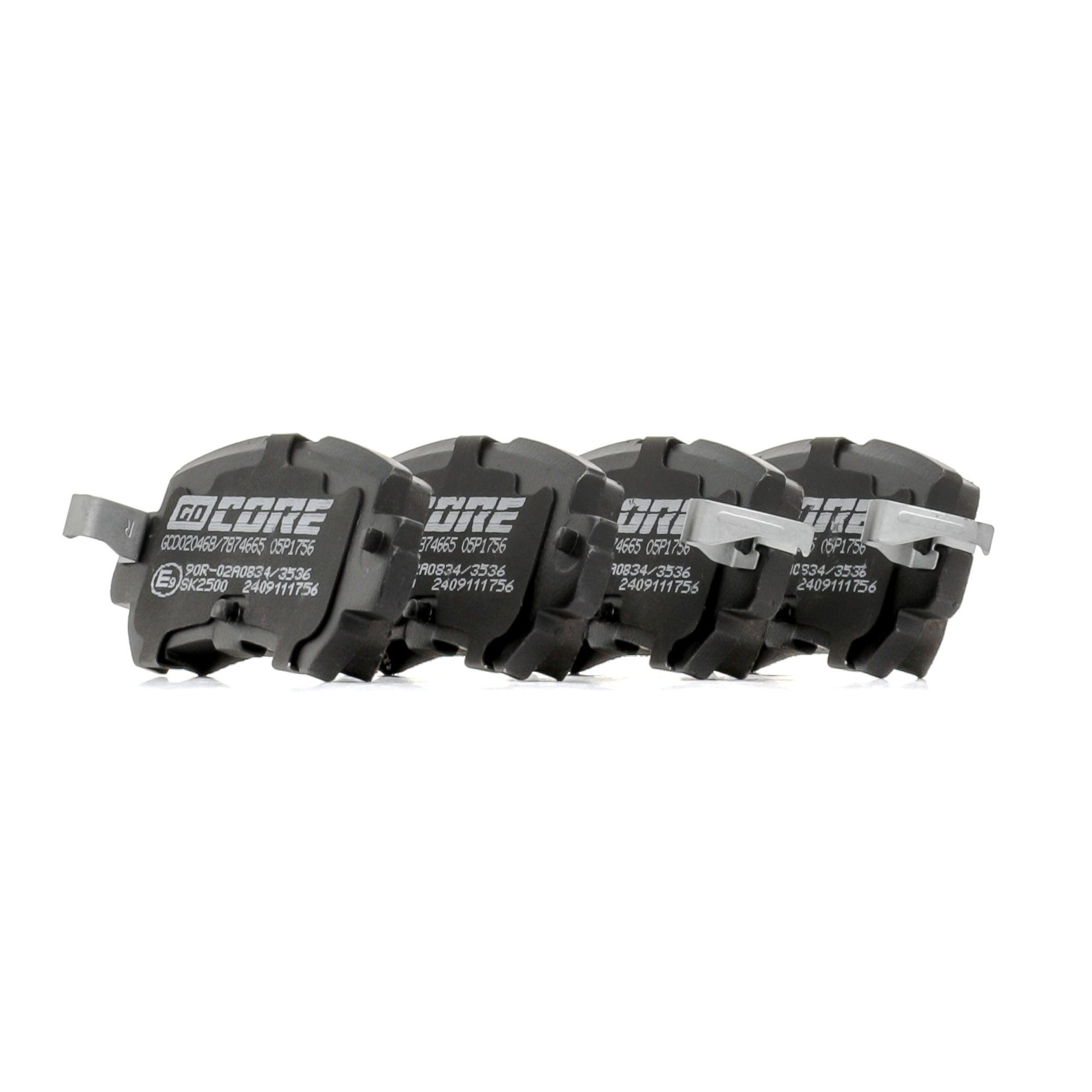 goCORE GCD020468 Remblokken Mazda CX 5 ke 2.2 D AWD (KE2AW) 150 Pk Diesel 2017