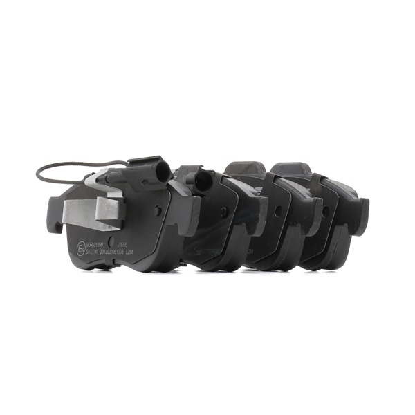goCORE GCD020472 Комплект спирачно феродо, дискови спирачки