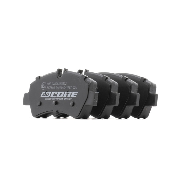 goCORE GCD020480 Bremsbeläge Bremsbeläge GCD020480 goCORE MEBK2J2M008BA FORD