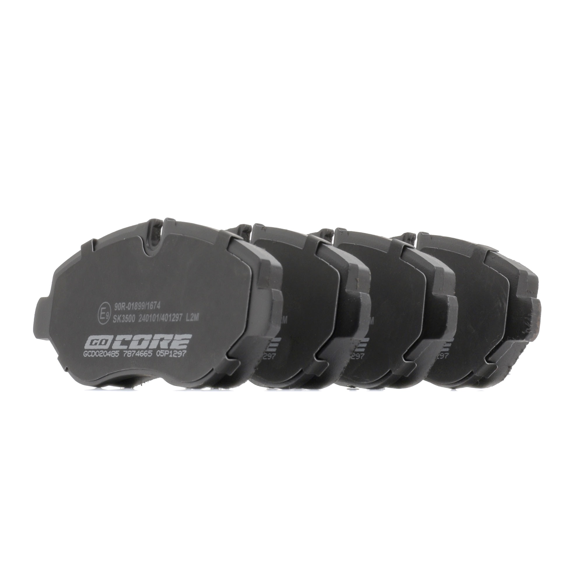 Bremsbeläge 500 0555 63 goCORE GCD020485 IVECO