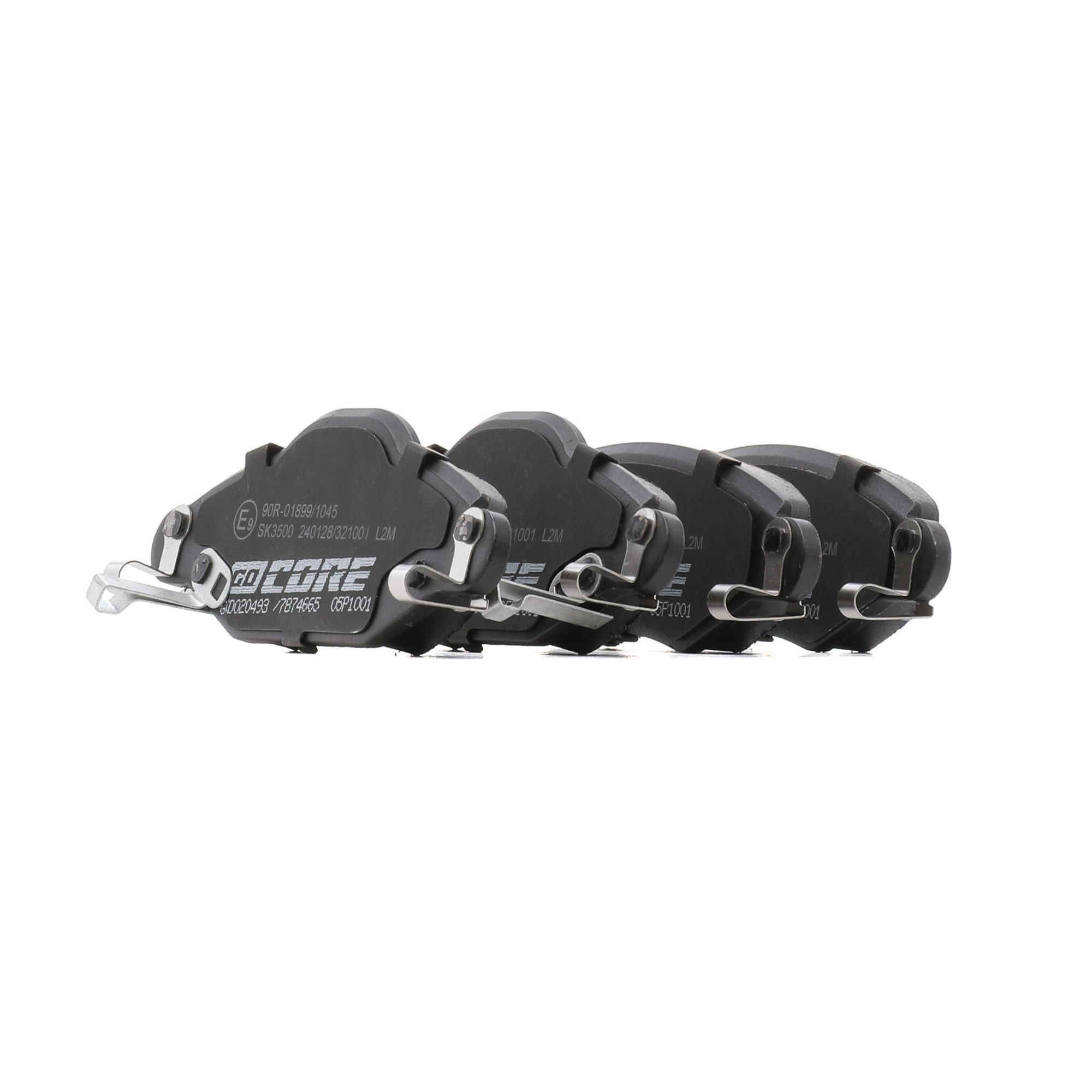 Bremsbeläge 04465-0D040 goCORE GCD020493 TOYOTA, PEUGEOT, HYUNDAI, KIA, LEXUS