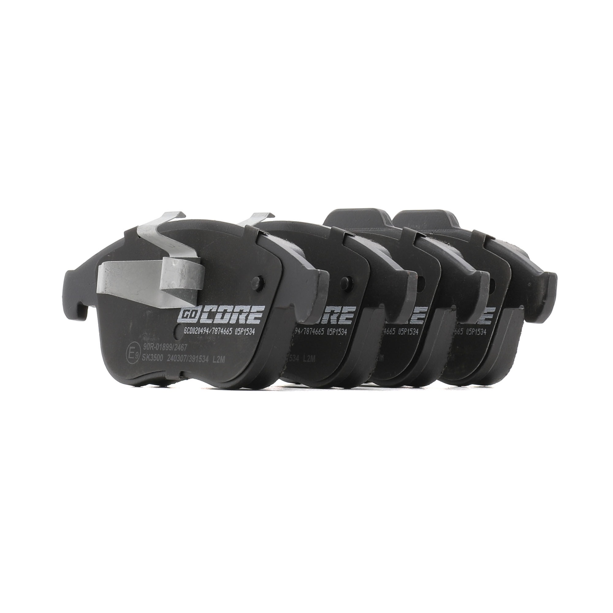 Remblokken 86 60 004 546 goCORE GCD020494 RENAULT