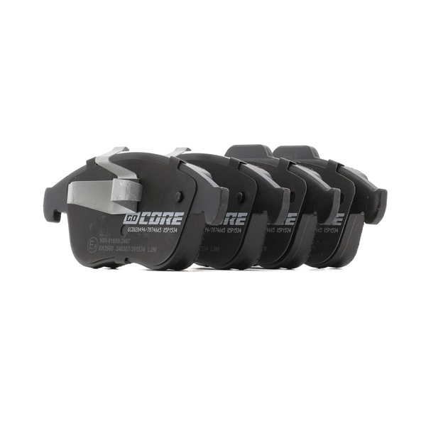 Plaquettes de frein 44 06 087 46R goCORE GCD020494 RENAULT, RENAULT TRUCKS, LADA, SANTANA