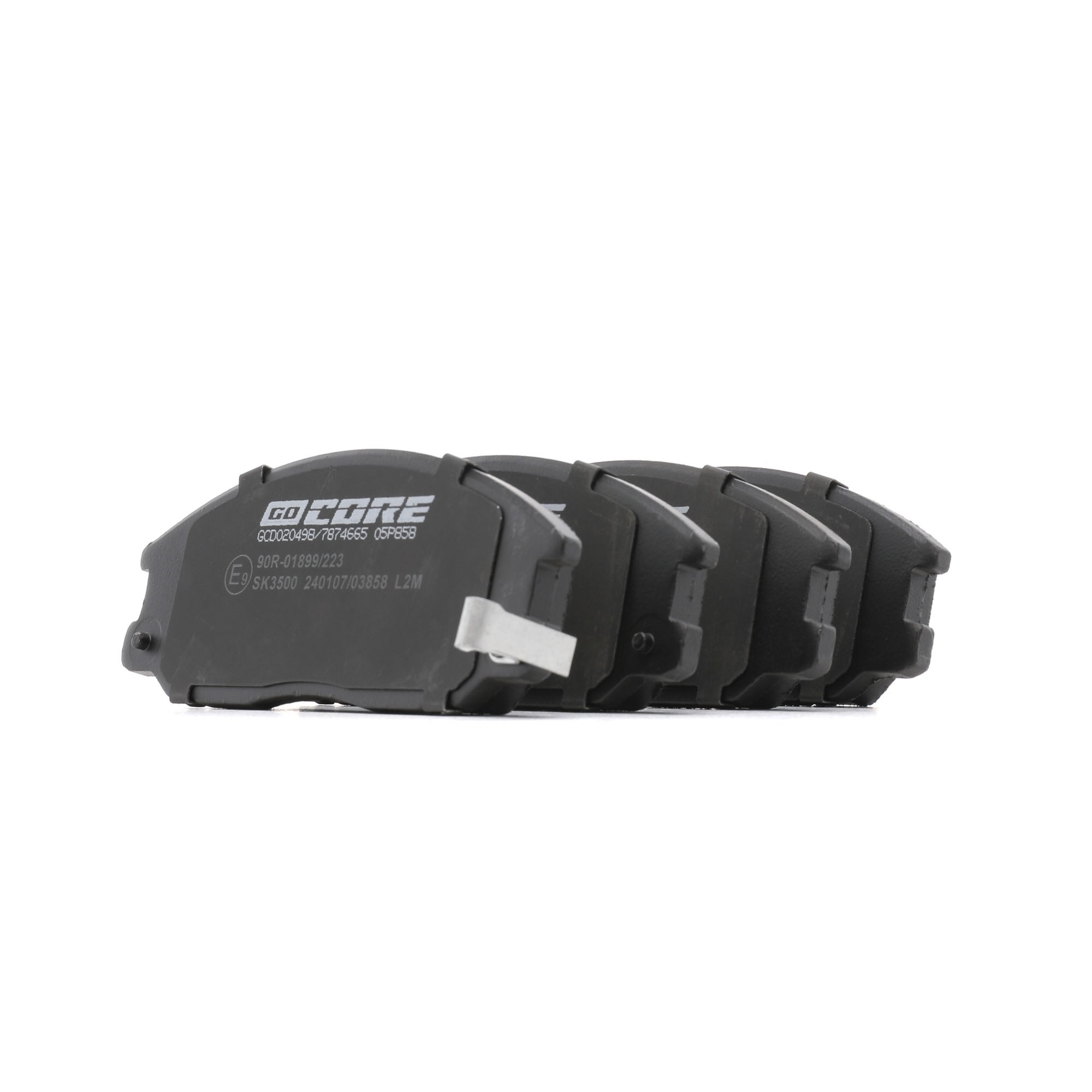 Комплект спирачно феродо, дискови спирачки 58101-3A-A30 goCORE GCD020498 HYUNDAI, KIA
